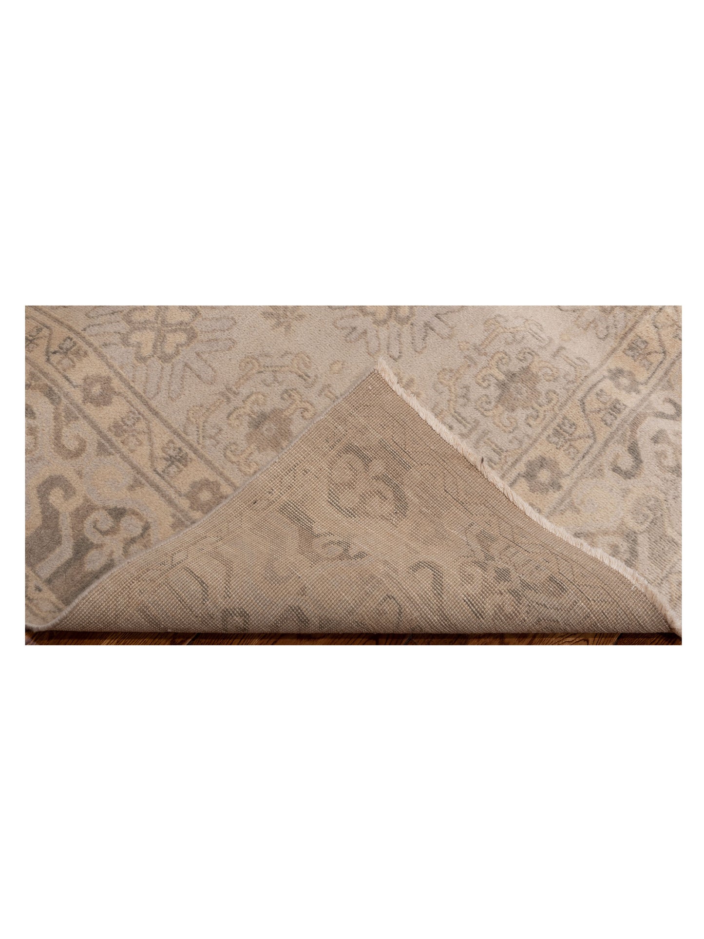 Rajpur Evren 122214 Gray Gray Transitional Hand Knotted Rug