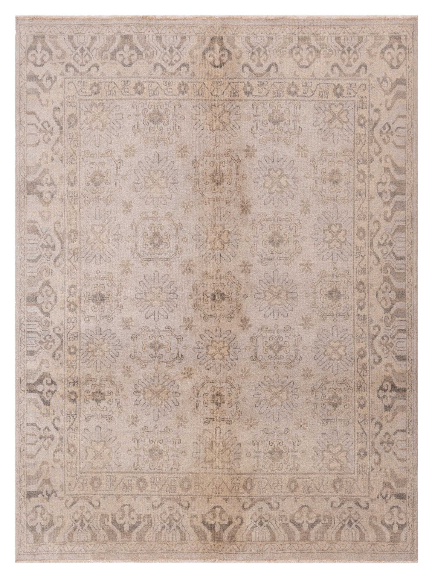 Rajpur Evren 122214 Gray Transitional Hand Knotted Rug