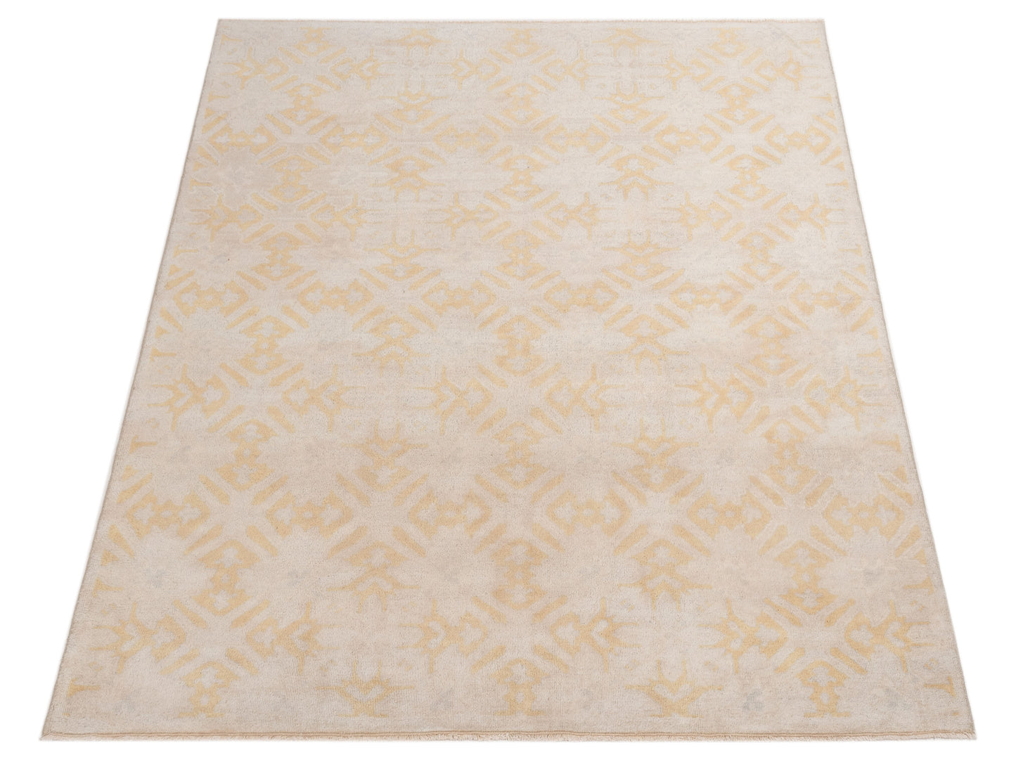 Rajpur Evren 122220 Silver Gold  Transitional Hand Knotted Rug