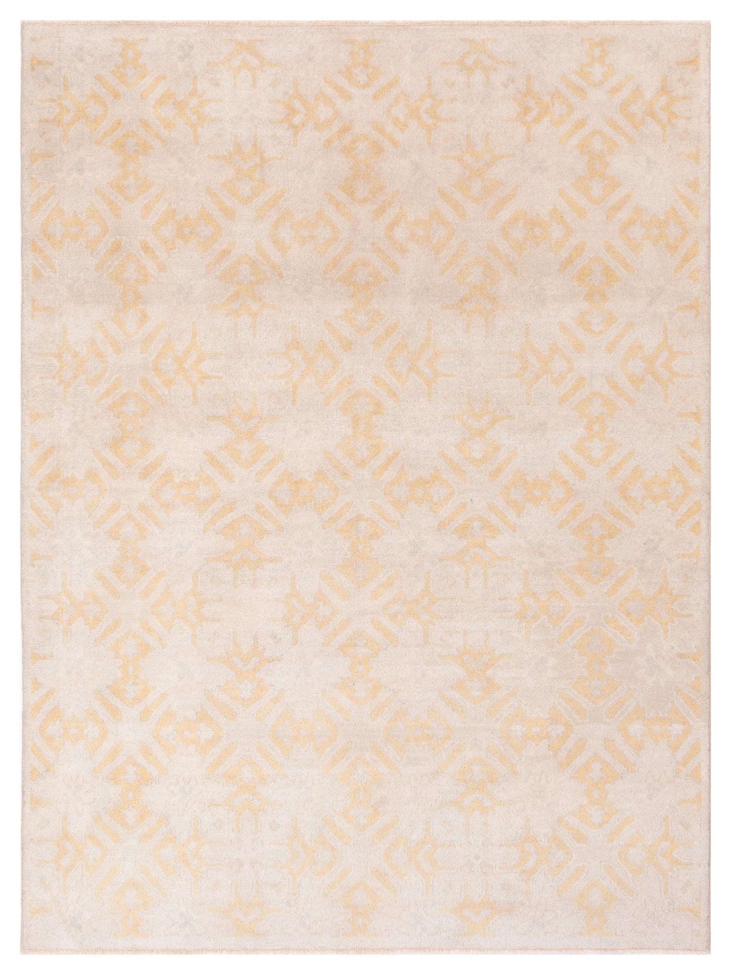 Rajpur Evren 122220 Silver Gold Transitional Hand Knotted Rug