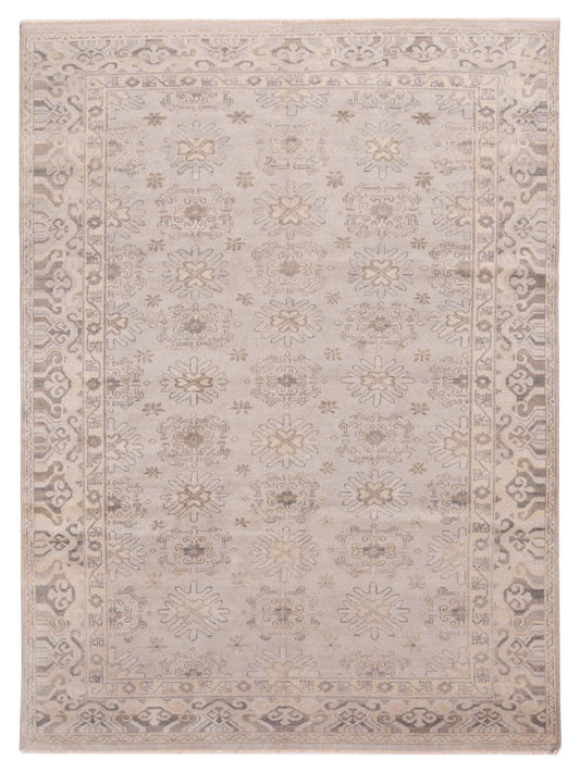 Rajpur Evren 122235 Silver Transitional Hand Knotted Rug