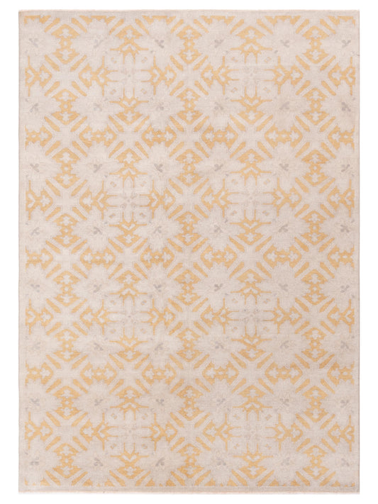 Rajpur Evren 122240 Beige Transitional Hand Knotted Rug