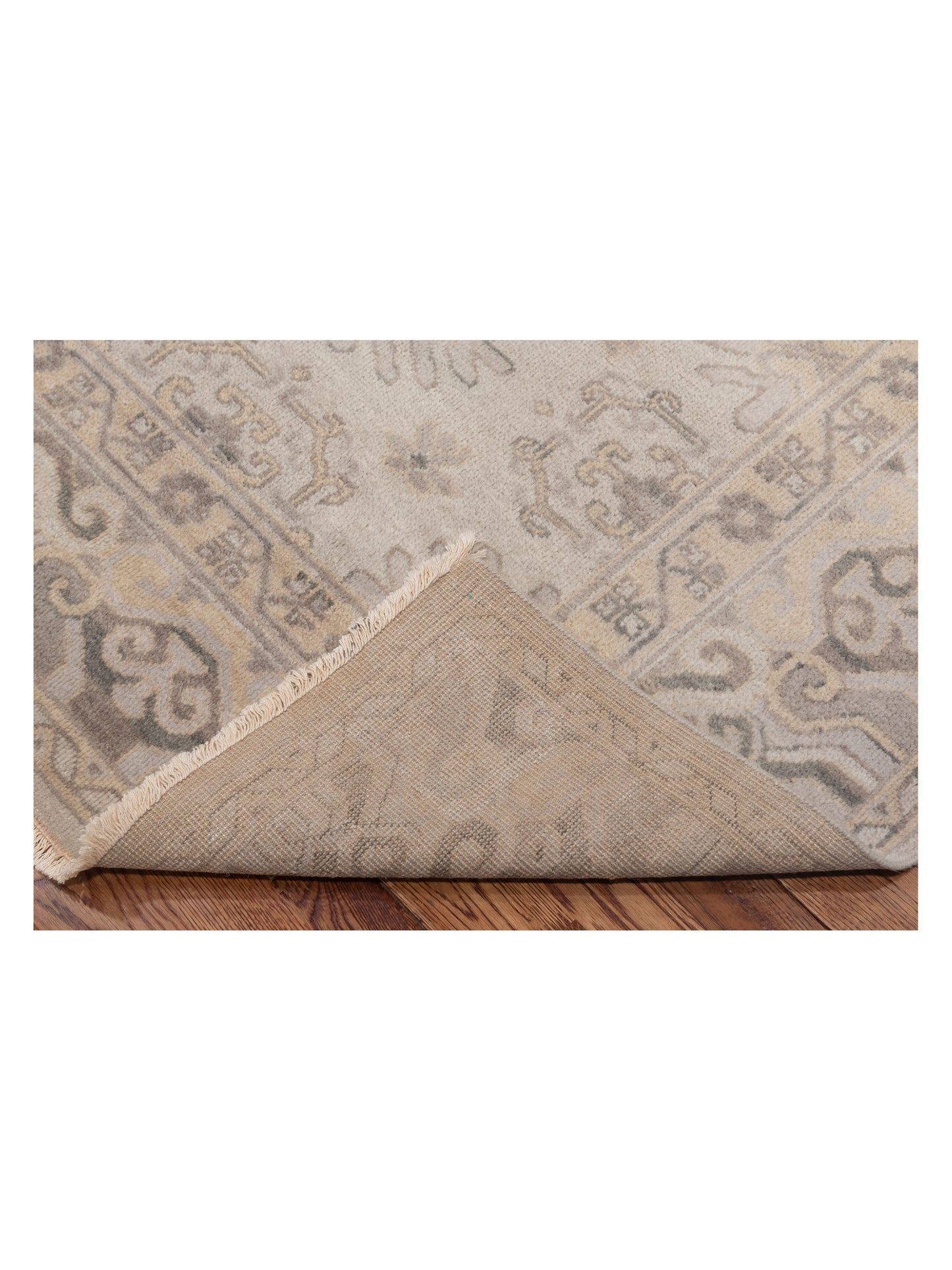 Rajpur Evren 122251 Silver Silver Transitional Hand Knotted Rug