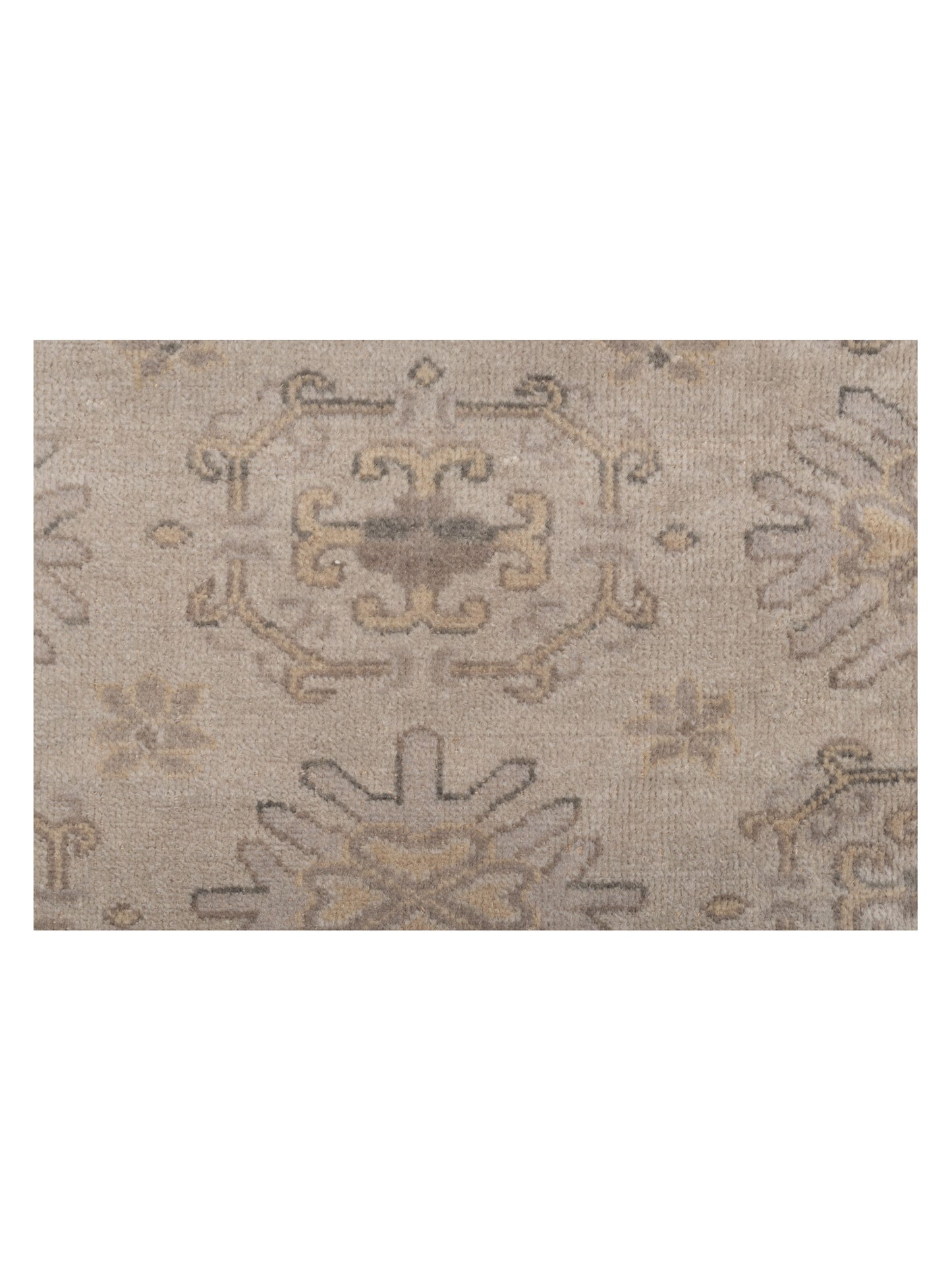 Rajpur Evren 122251 Silver Silver Transitional Hand Knotted Rug