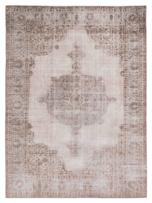 Pasha Vintage 122324 Silver Transitional Hand Knotted Rug