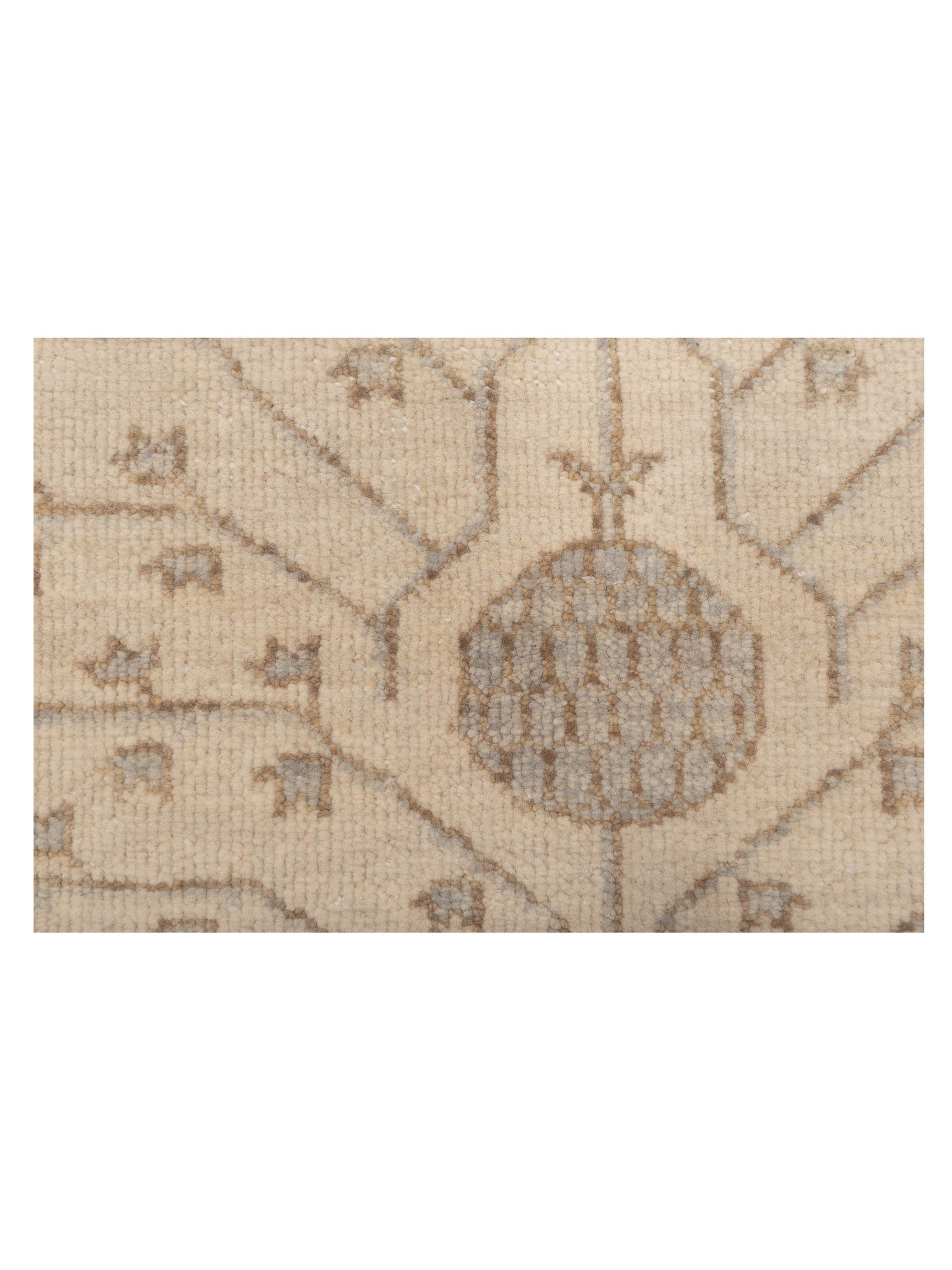 Rajpur Stella 122507 Ivory Ivory Transitional Hand Knotted Rug