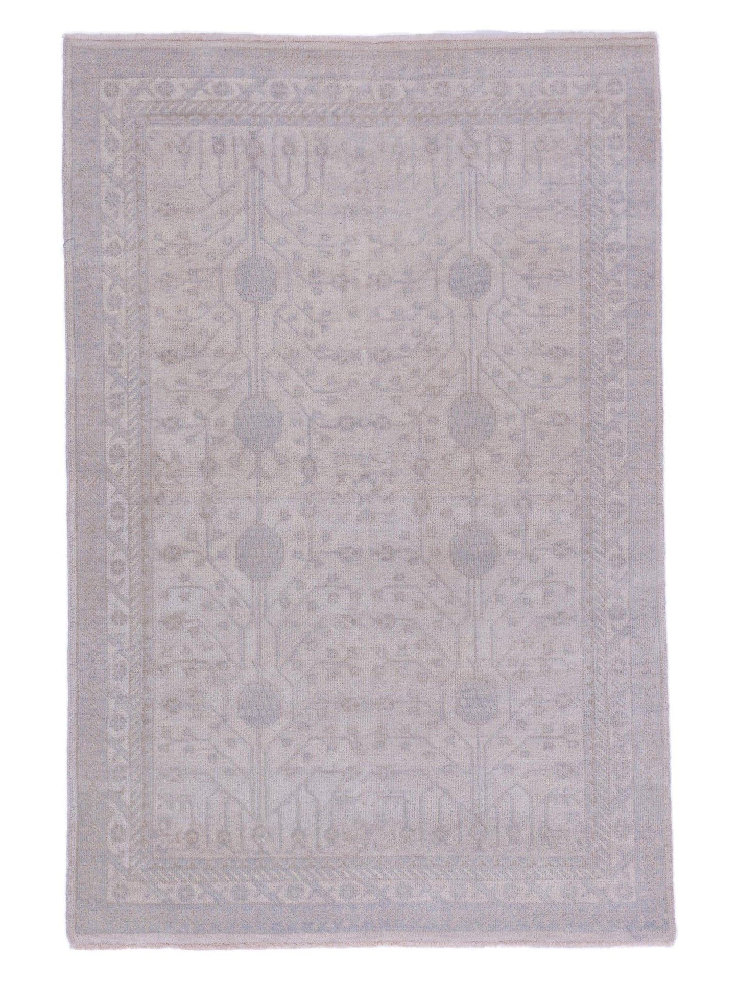 Rajpur Stella 122518 Ivory Transitional Hand Knotted Rug