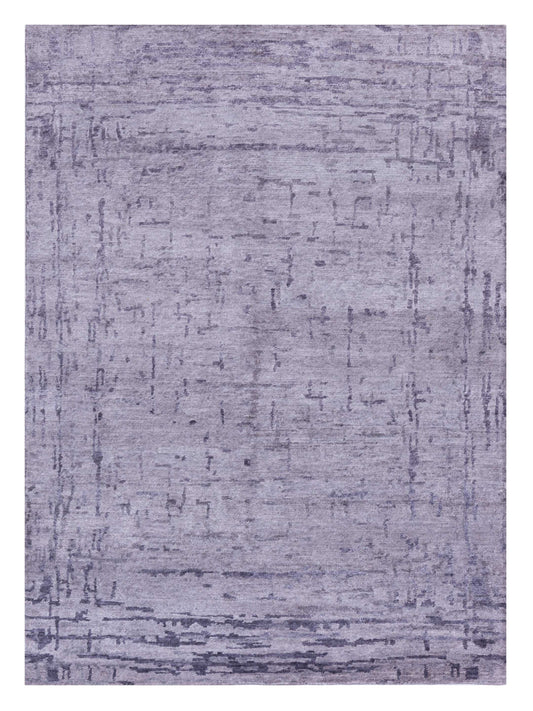 Siena Tibetino 122573 Gray Contemporary Hand Knotted Rug