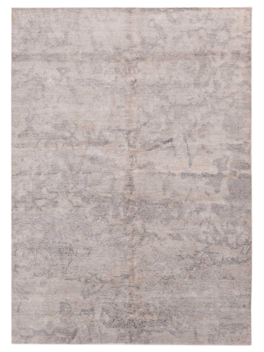 Siena Tibetino 122594 Ivory Contemporary Hand Knotted Rug