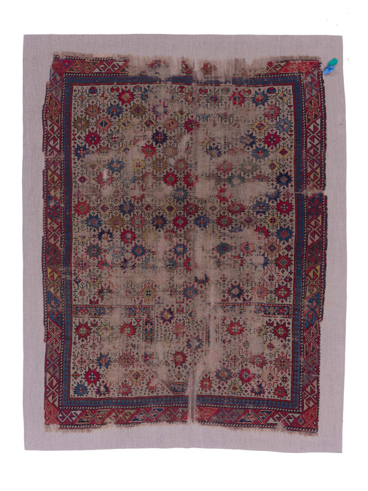 Nomad Antique Caucasian 122627 Multi Traditional Hand Knotted Rug