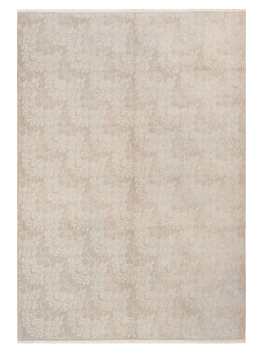 Pasha Vintage 122680 Silver Contemporary Hand Knotted Rug