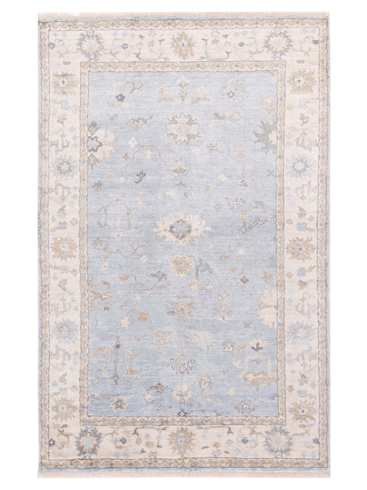 Siena Tibetino 123256 Blue Contemporary Hand Knotted Rug