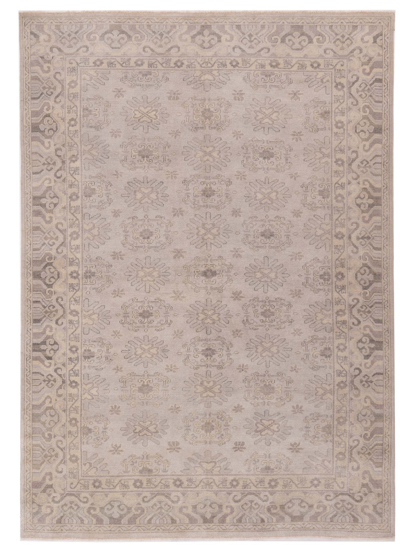 Rajpur Evren 123397 Gray Transitional Hand Knotted Rug