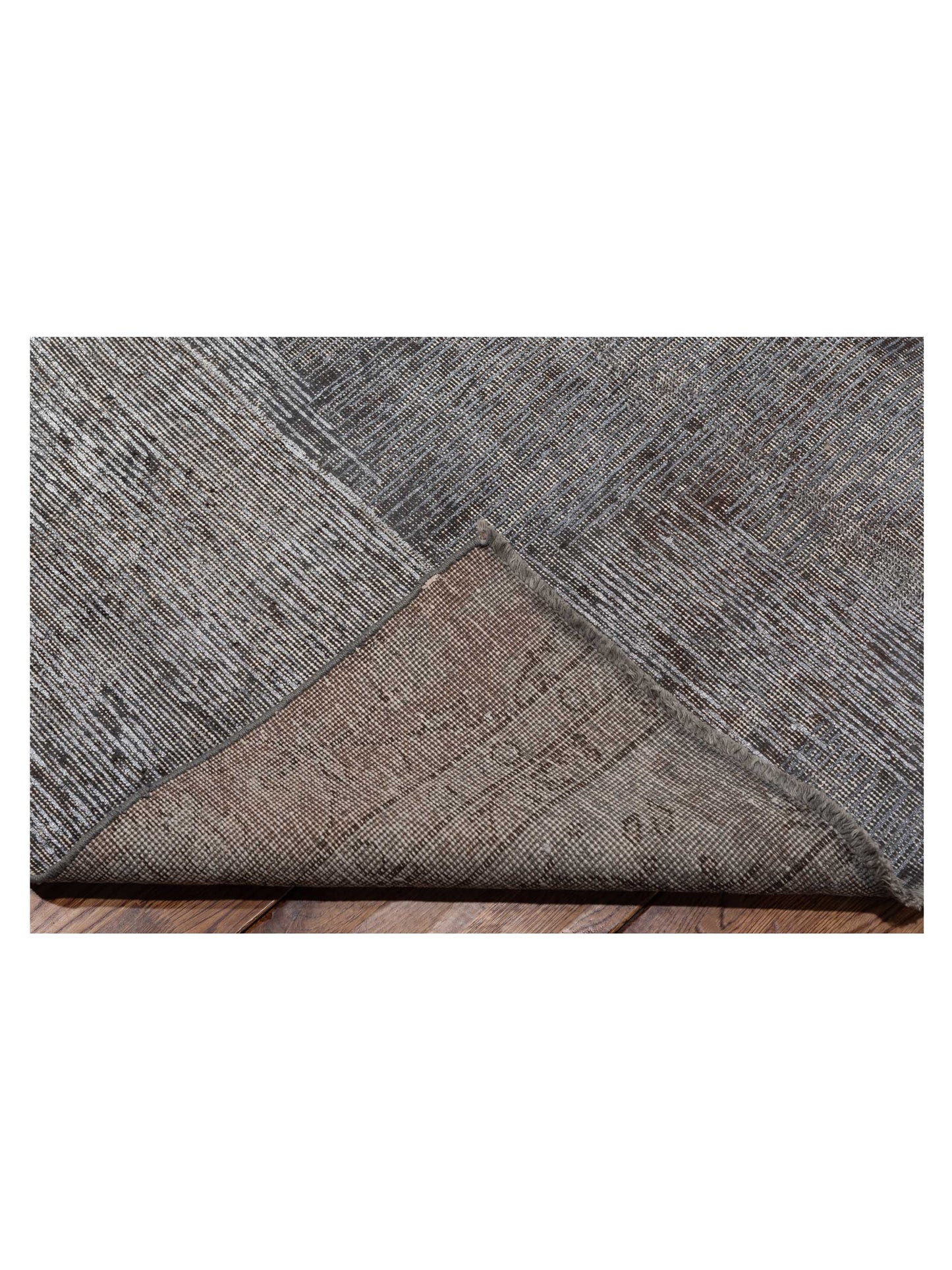 Pasha Vintage 123535 Gray  Contemporary Hand Knotted Rug