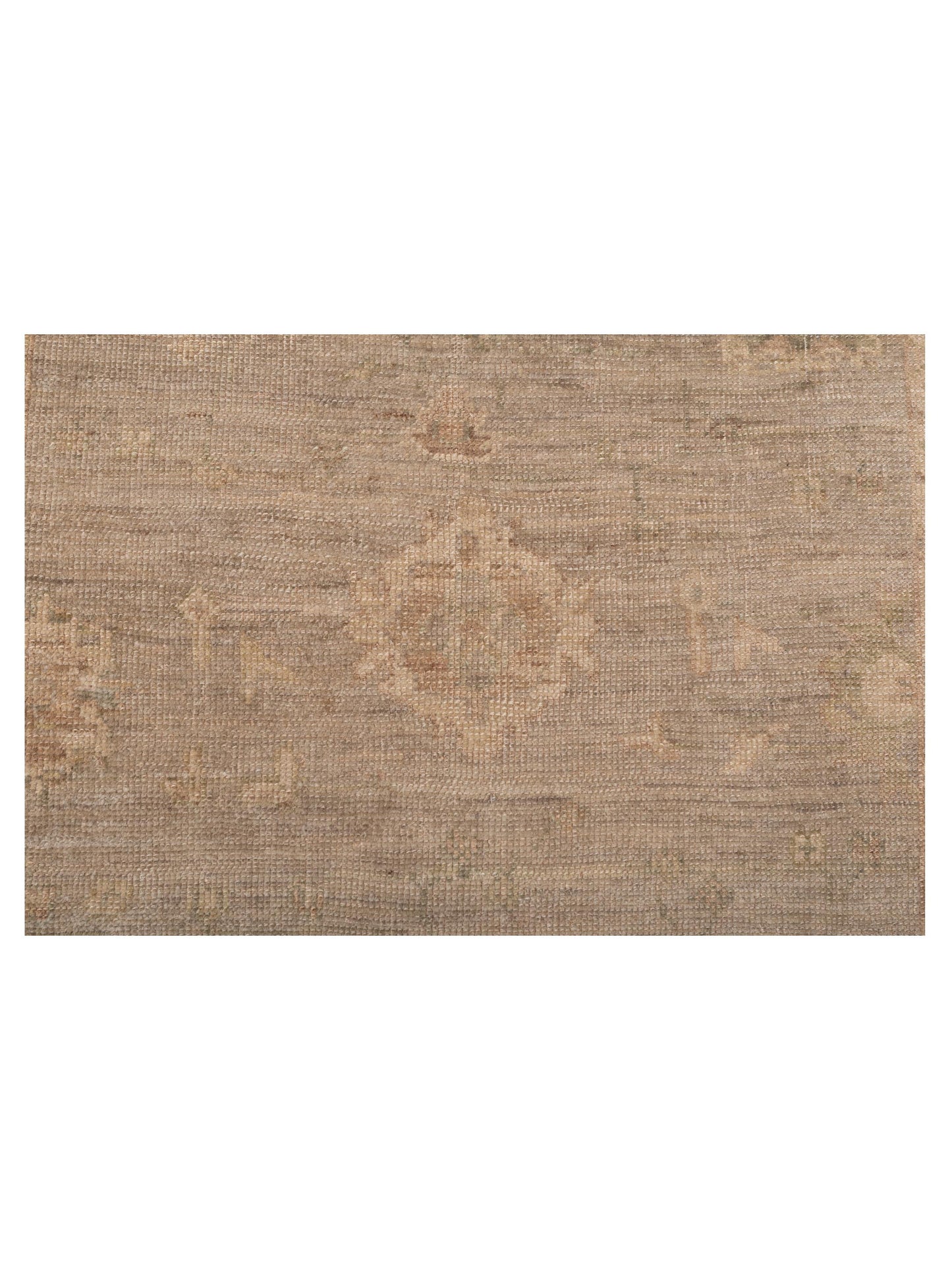 Authentic Angora Oushak Arzu Gray Gray Traditional Hand Knotted Rug