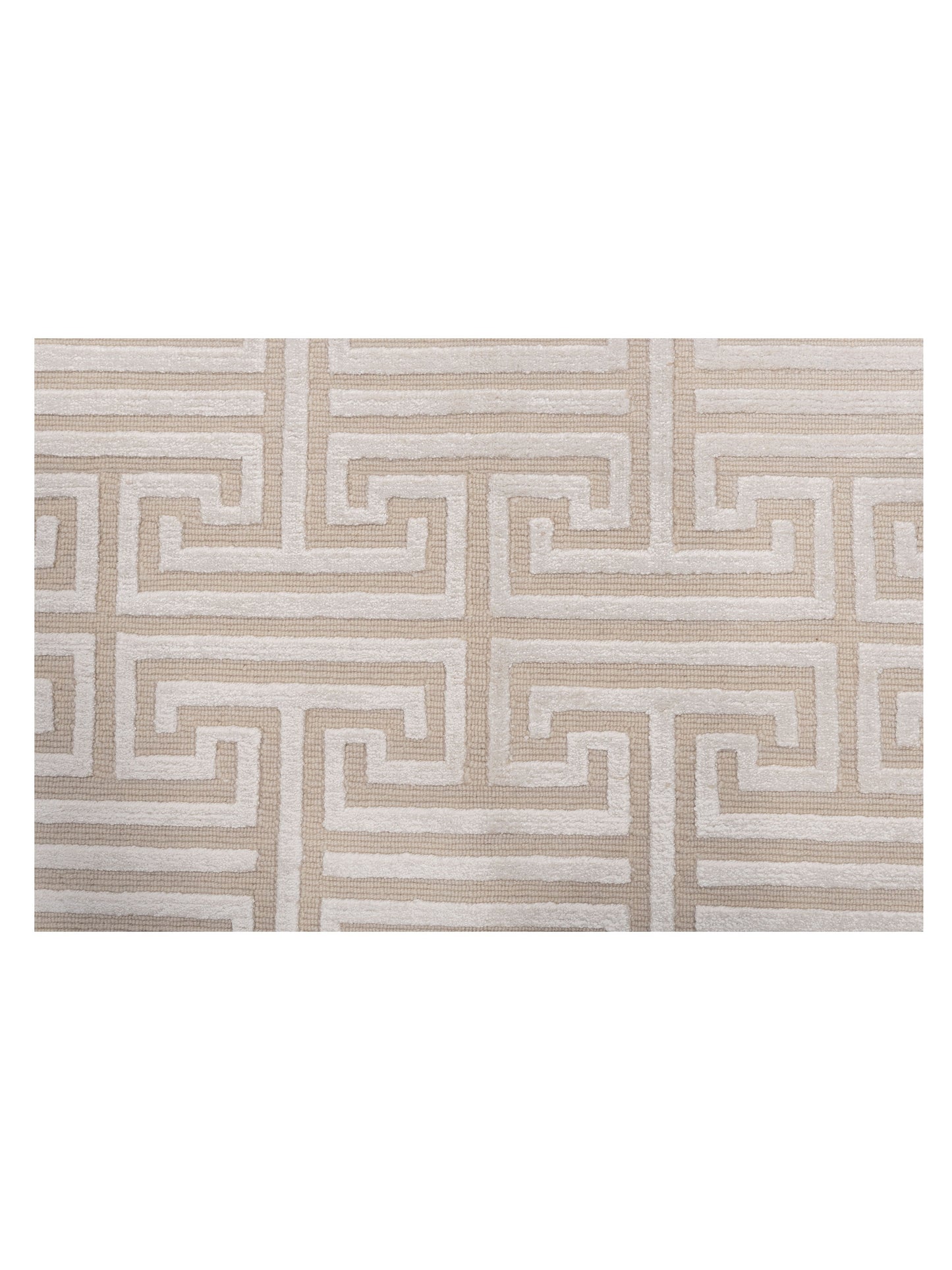 Siena Tibetino 124217 Beige Ivory Contemporary Hand Knotted Rug