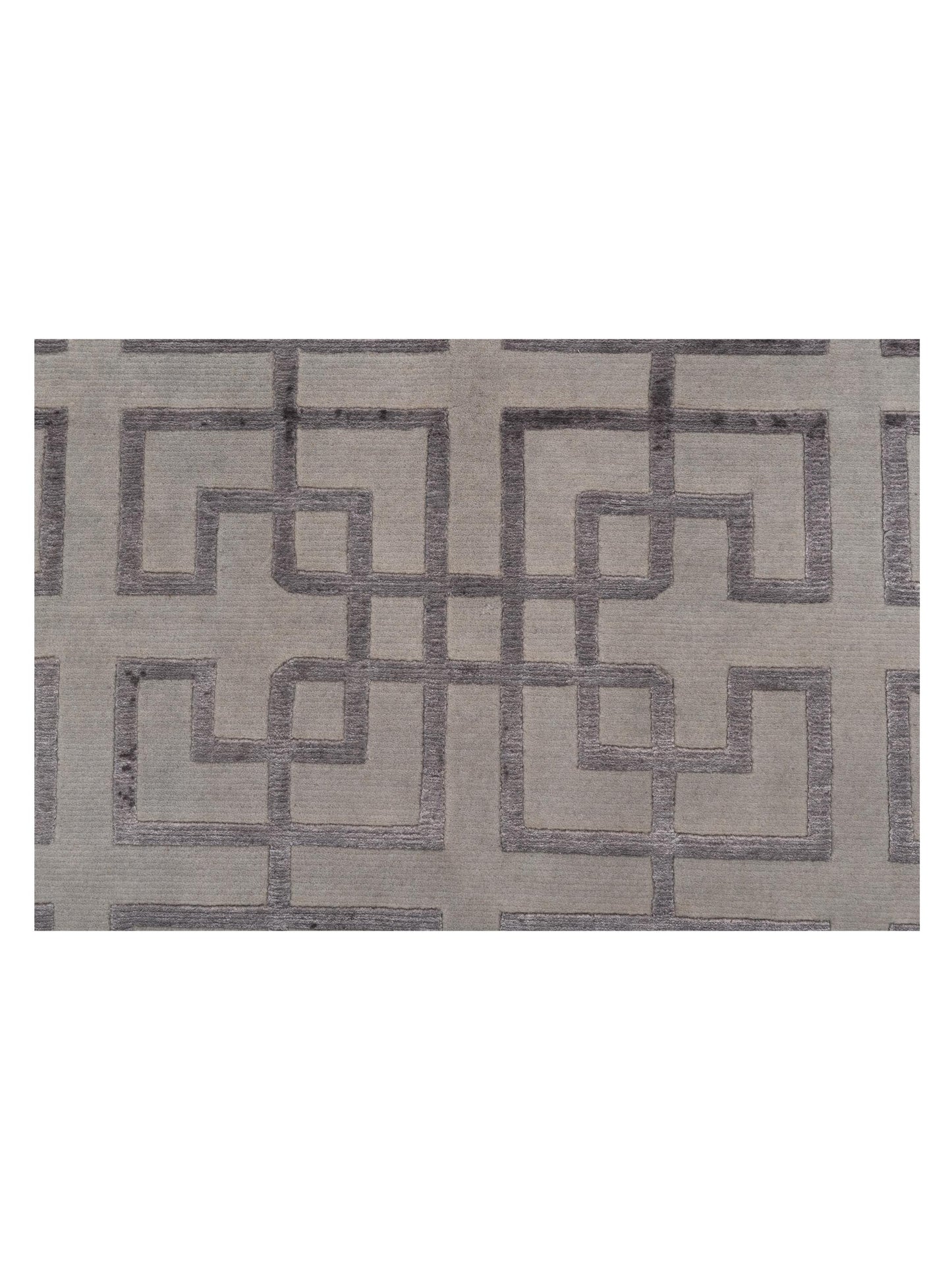 Siena Tibetino 124253 Silver  Contemporary Hand Knotted Rug