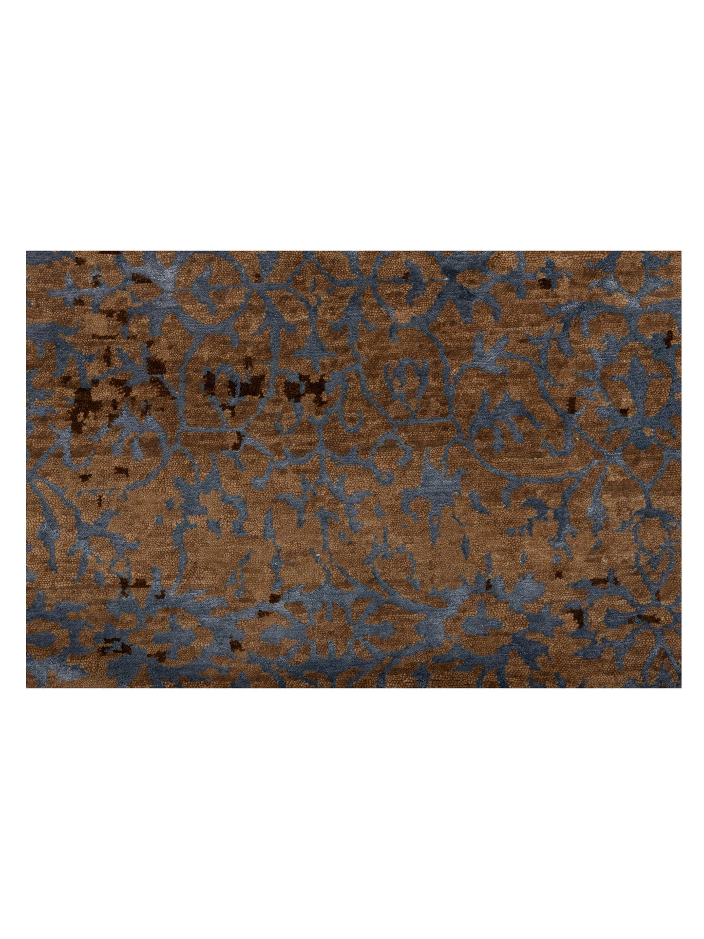 Siena Tibetino 124327 Brown  Contemporary Hand Knotted Rug