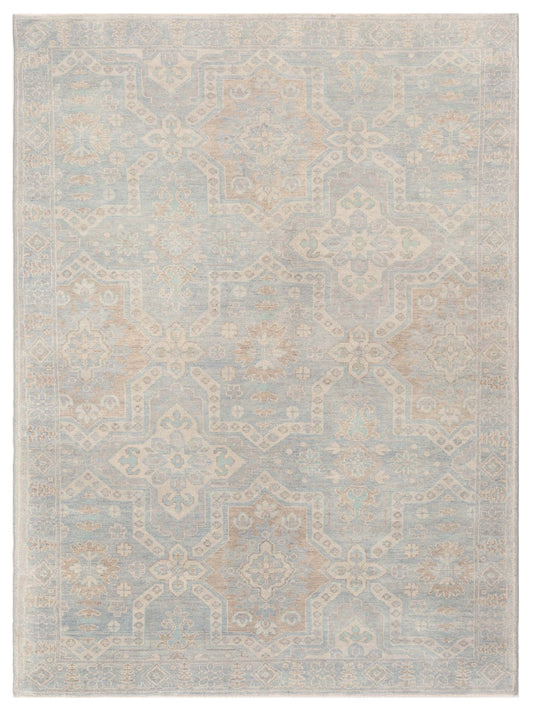 Rajpur Andalusia 124334 Green Transitional Hand Knotted Rug