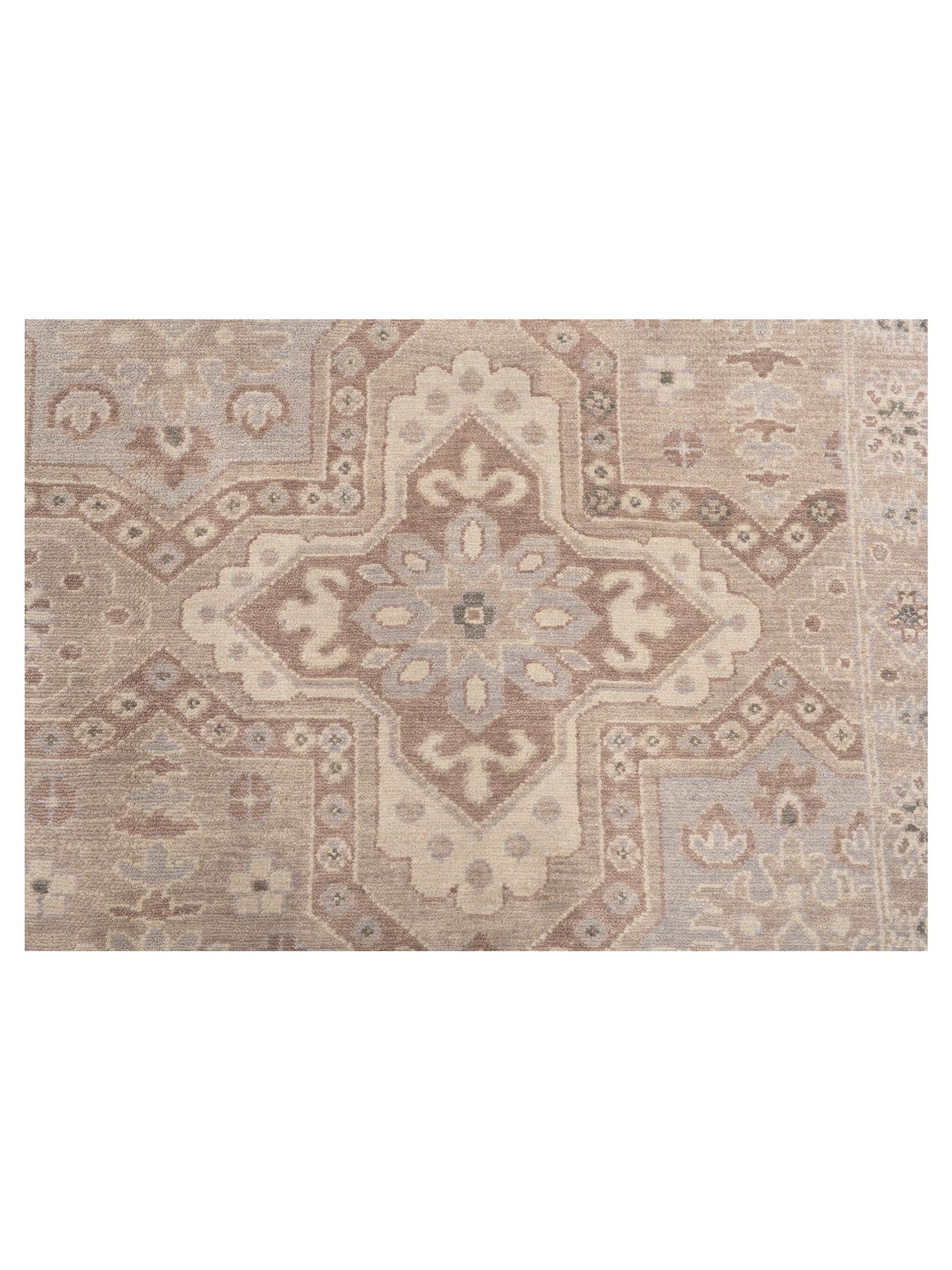 Rajpur Andalusia 124336 Brown Brown Transitional Hand Knotted Rug