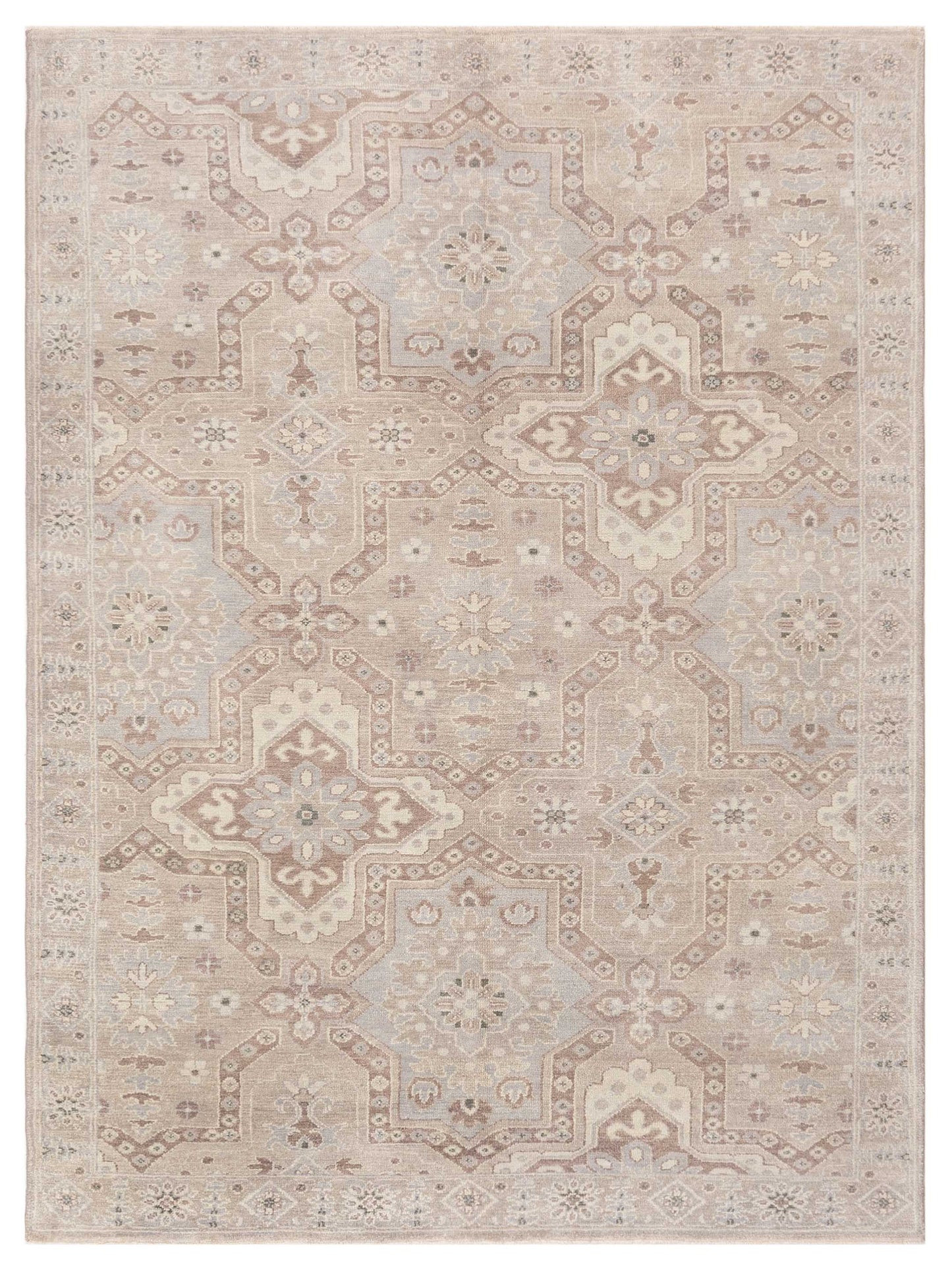 Rajpur Andalusia 124336 Brown Transitional Hand Knotted Rug