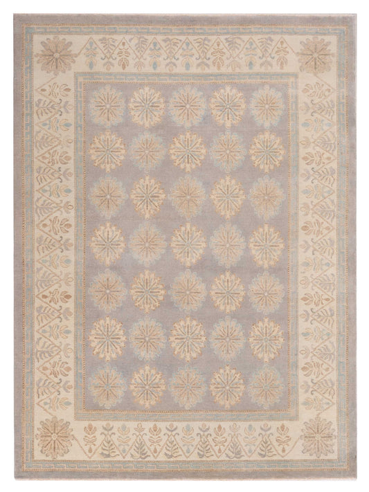 Rajpur Stella 124396 Gray Transitional Hand Knotted Rug