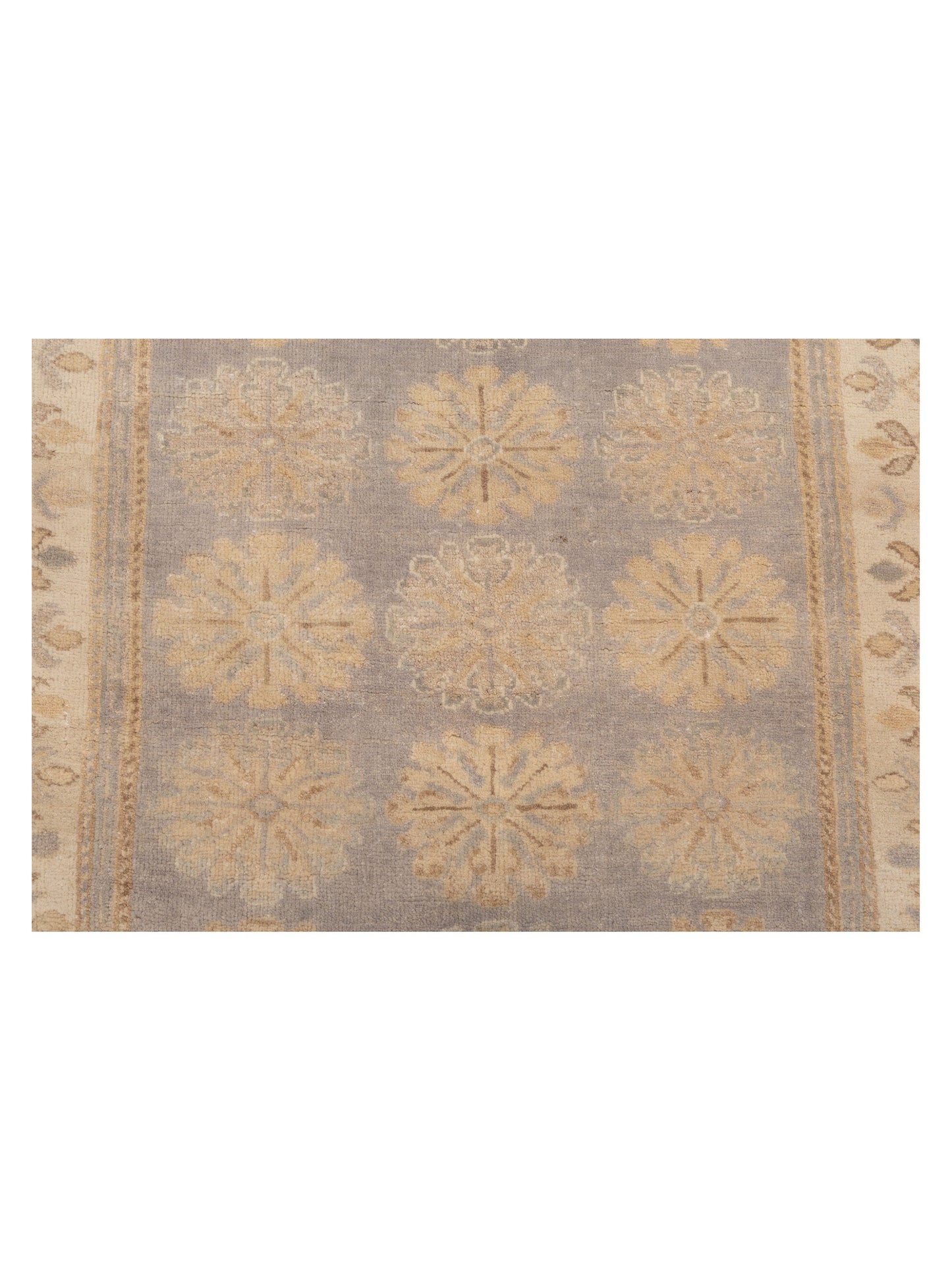 Rajpur Stella 124400 Gray Ivory Transitional Hand Knotted Rug