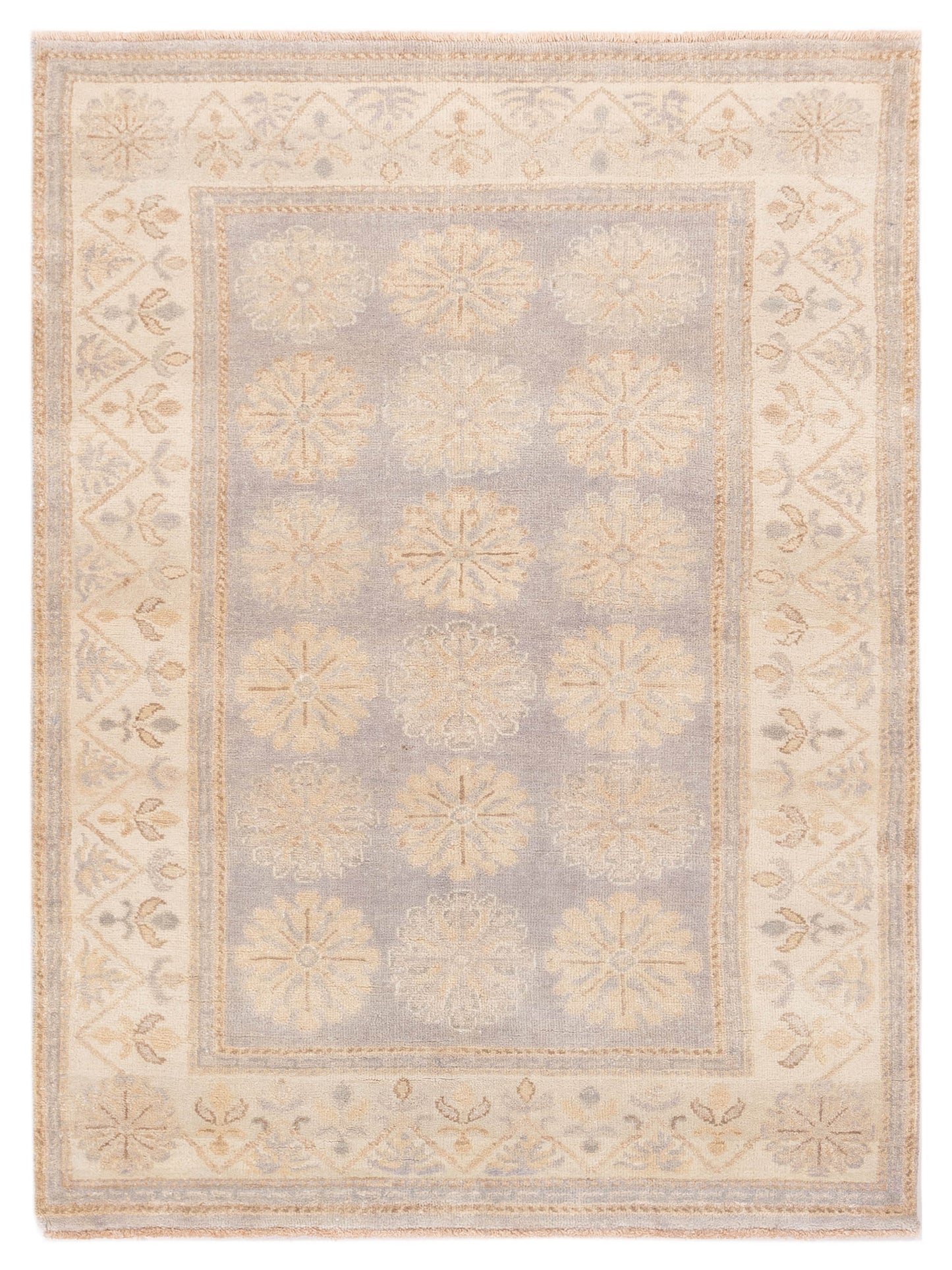 Rajpur Stella 124400 Gray Transitional Hand Knotted Rug