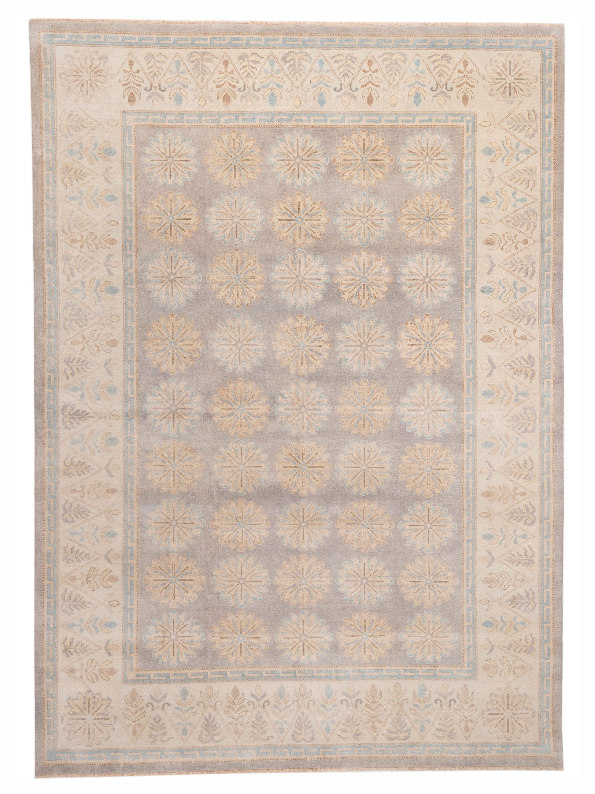 Rajpur Stella 124409 Gray Transitional Hand Knotted Rug