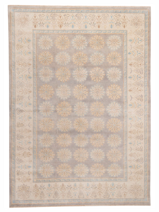 Rajpur Stella 124409 Gray Transitional Hand Knotted Rug