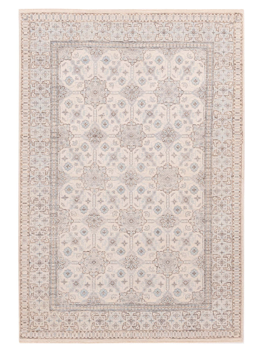 Nomad Laila 125082 Ivory Transitional Hand Knotted Rug