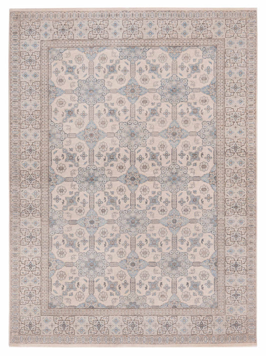 Nomad Laila 125084 Ivory Transitional Hand Knotted Rug