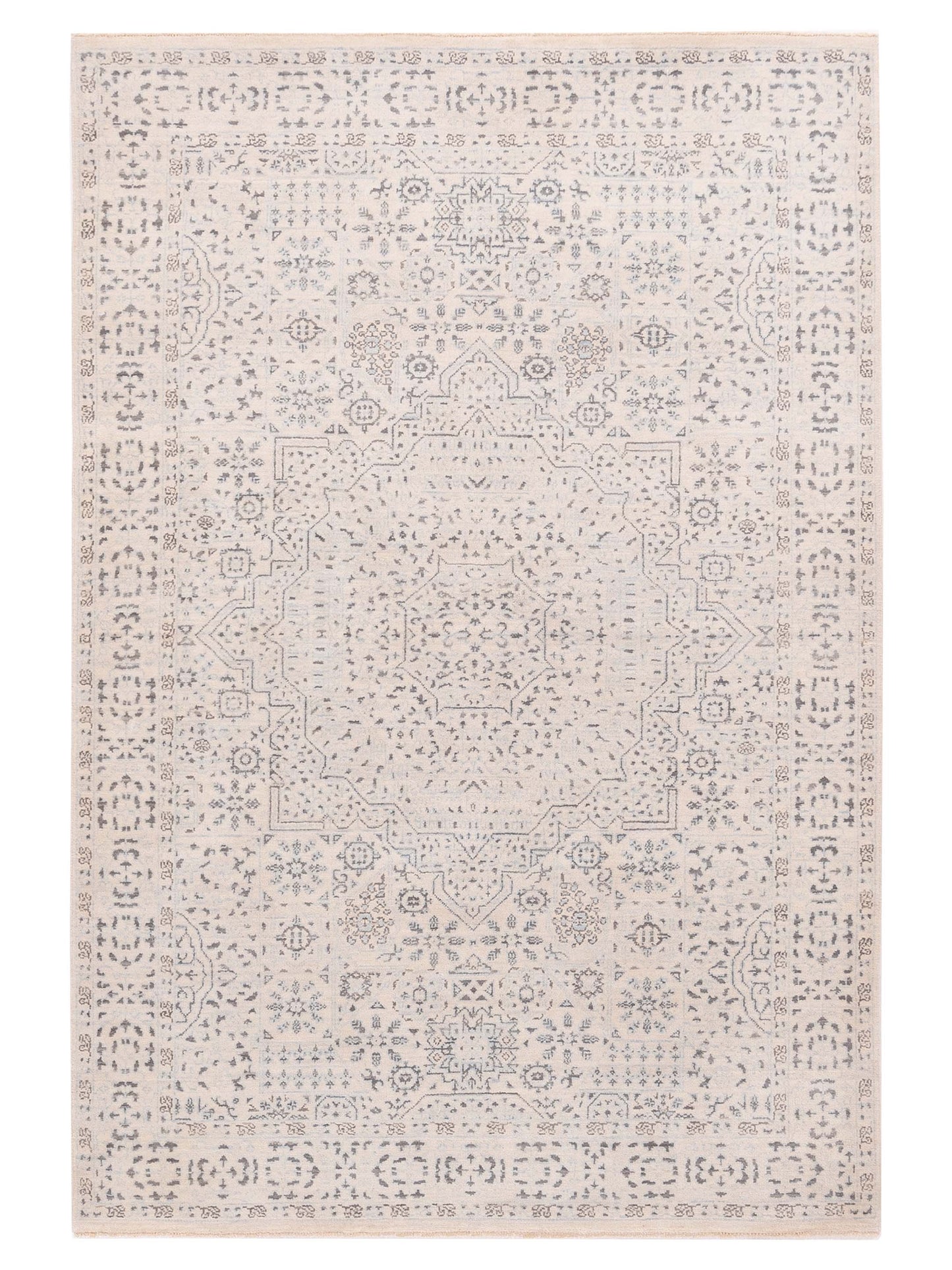 Nomad Laila 125088 Ivory Transitional Hand Knotted Rug