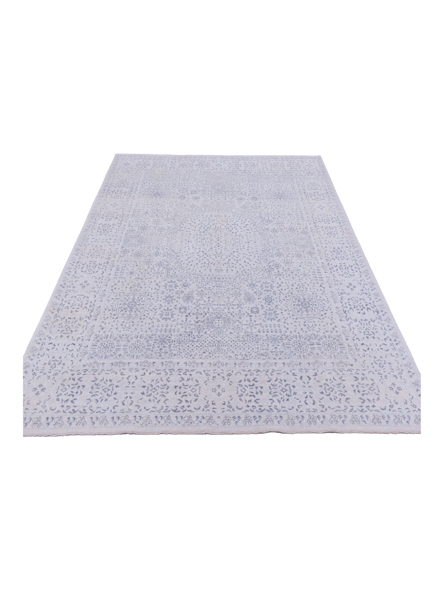 Nomad Laila 125095 Ivory  Transitional Hand Knotted Rug