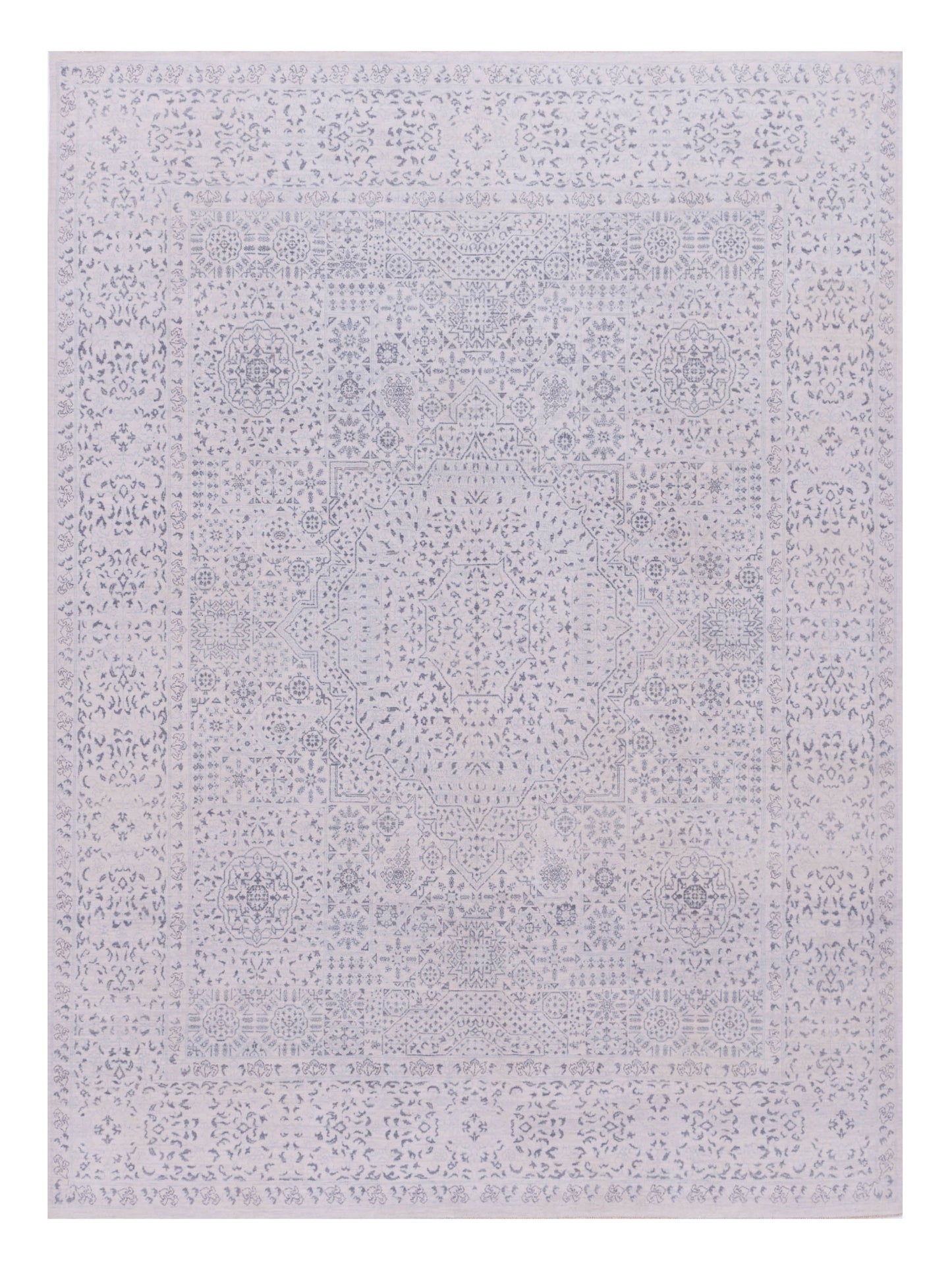 Nomad Laila 125095 Ivory Transitional Hand Knotted Rug