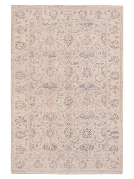 Nomad Laila 125126 Ivory Transitional Hand Knotted Rug