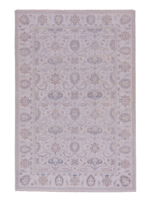 Nomad Laila 125127 Ivory Transitional Hand Knotted Rug