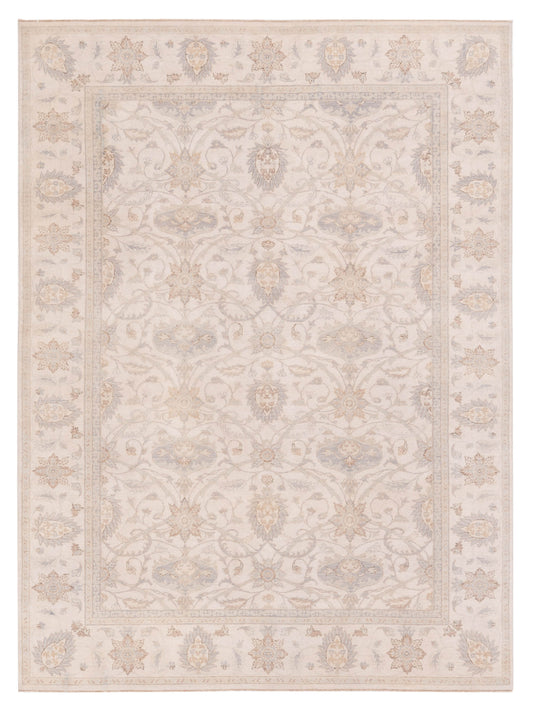 Nomad Laila 125129 Ivory Transitional Hand Knotted Rug