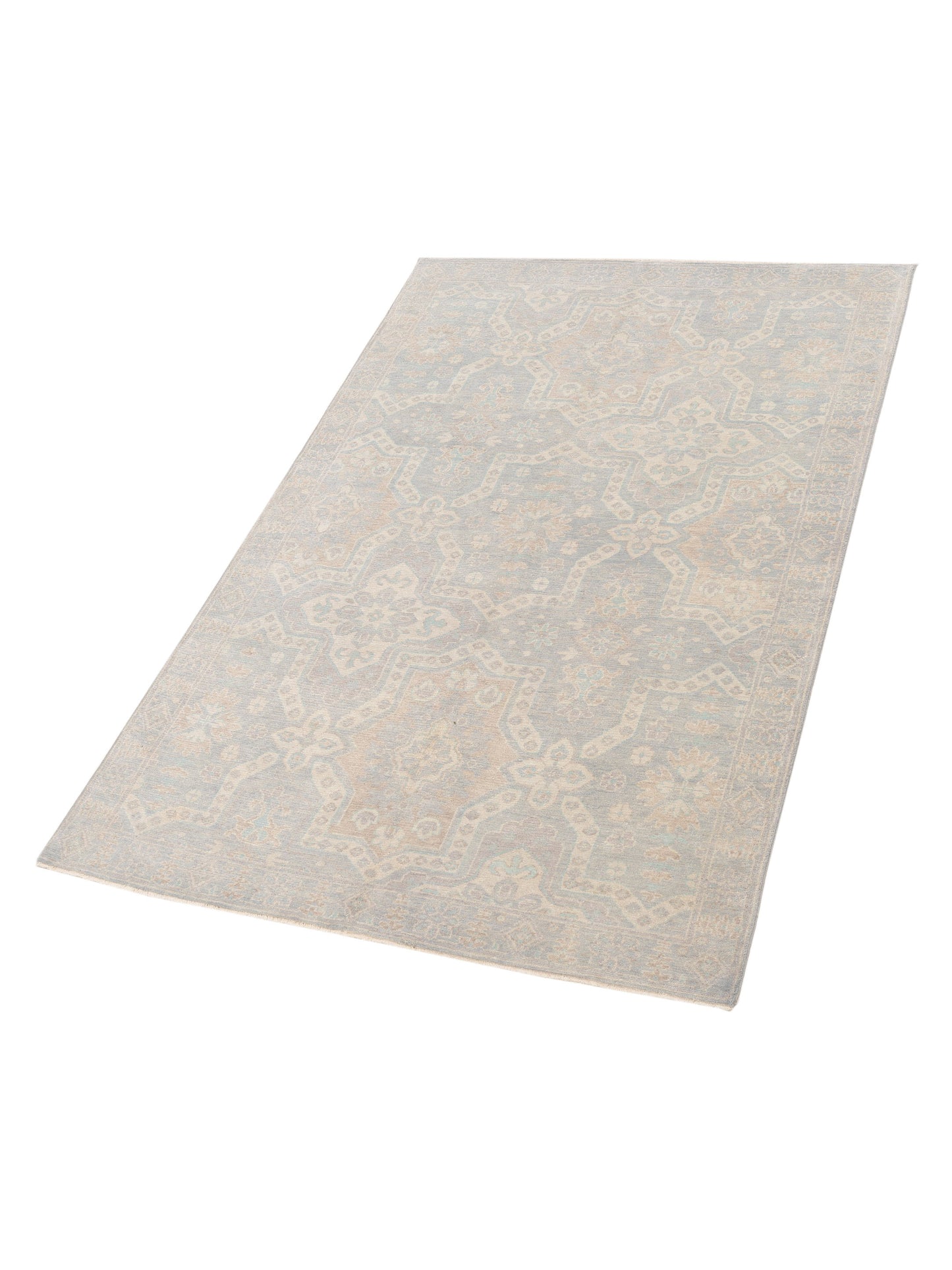 Rajpur Andalusia 125236 Gray  Transitional Hand Knotted Rug