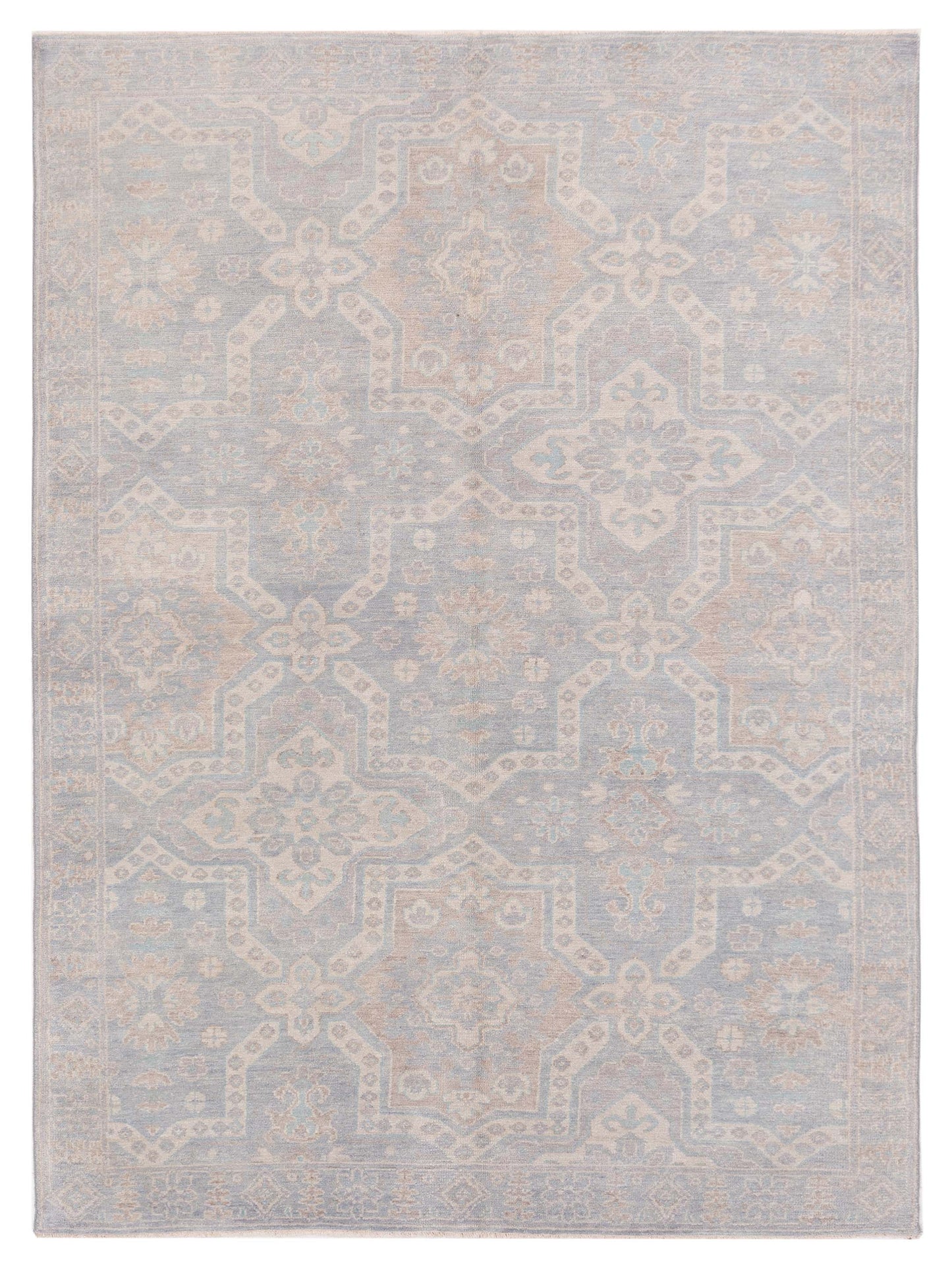 Rajpur Andalusia 125236 Gray Transitional Hand Knotted Rug