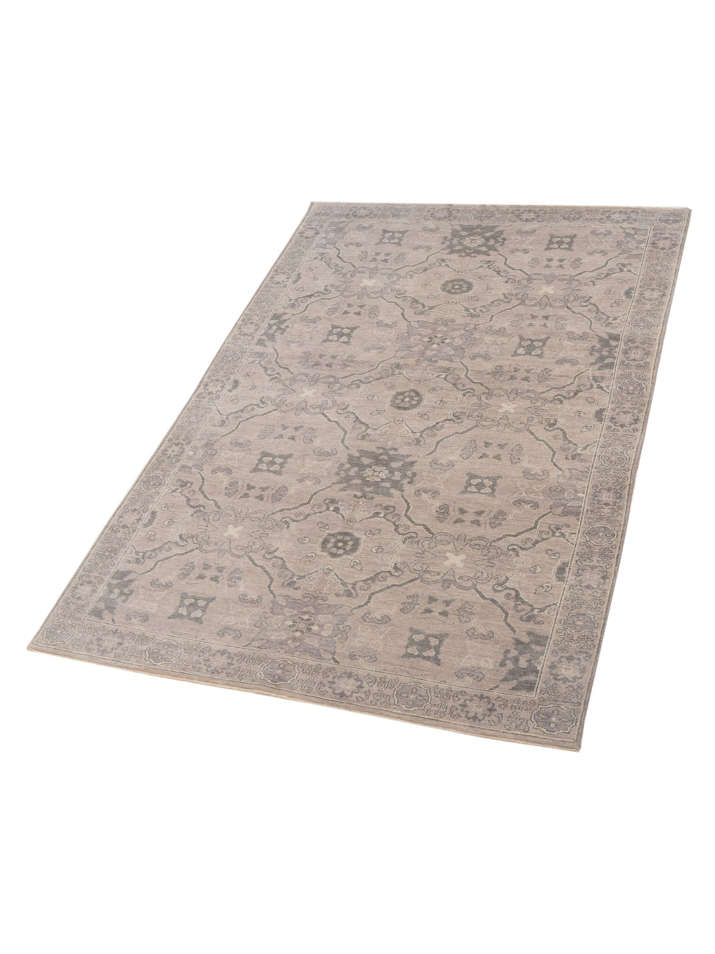 Rajpur Andalusia 125242 Gray Green  Transitional Hand Knotted Rug