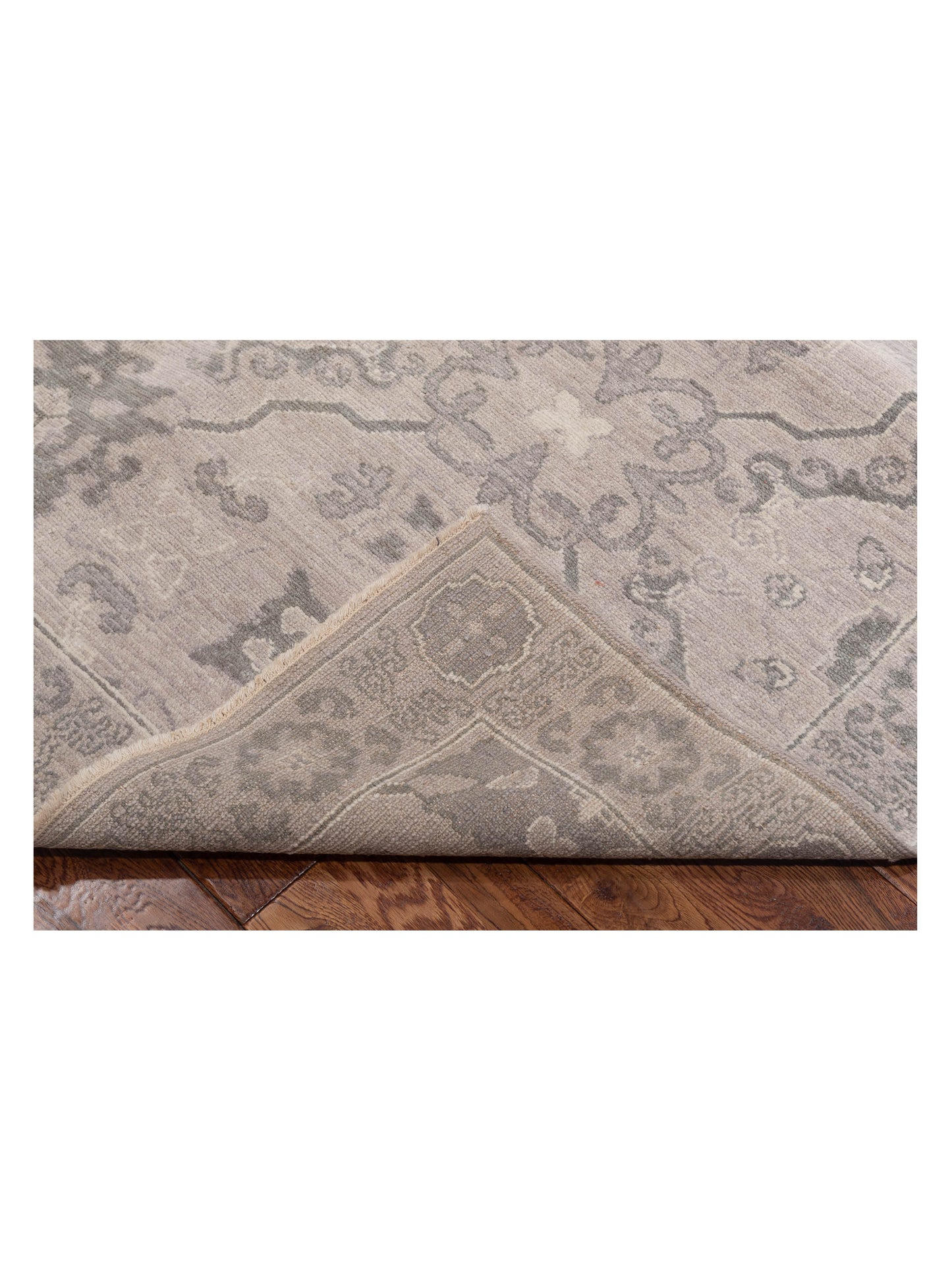 Rajpur Andalusia 125242 Gray Green  Transitional Hand Knotted Rug