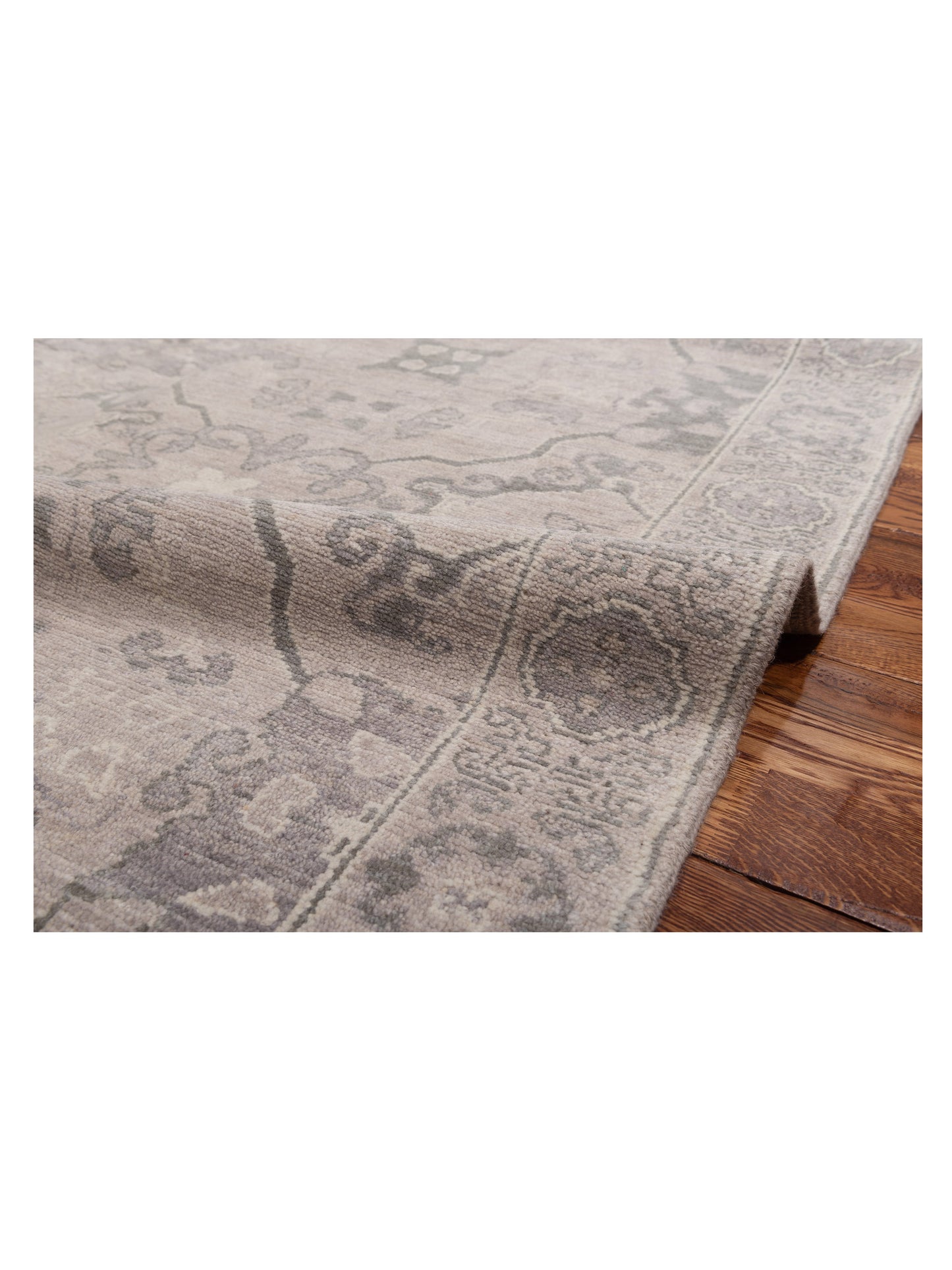 Rajpur Andalusia 125242 Gray Green  Transitional Hand Knotted Rug