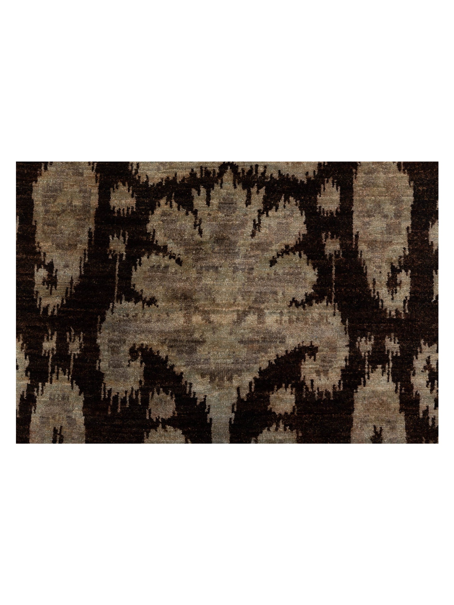 Nomad Laila 125334 Brown  Transitional Hand Knotted Rug