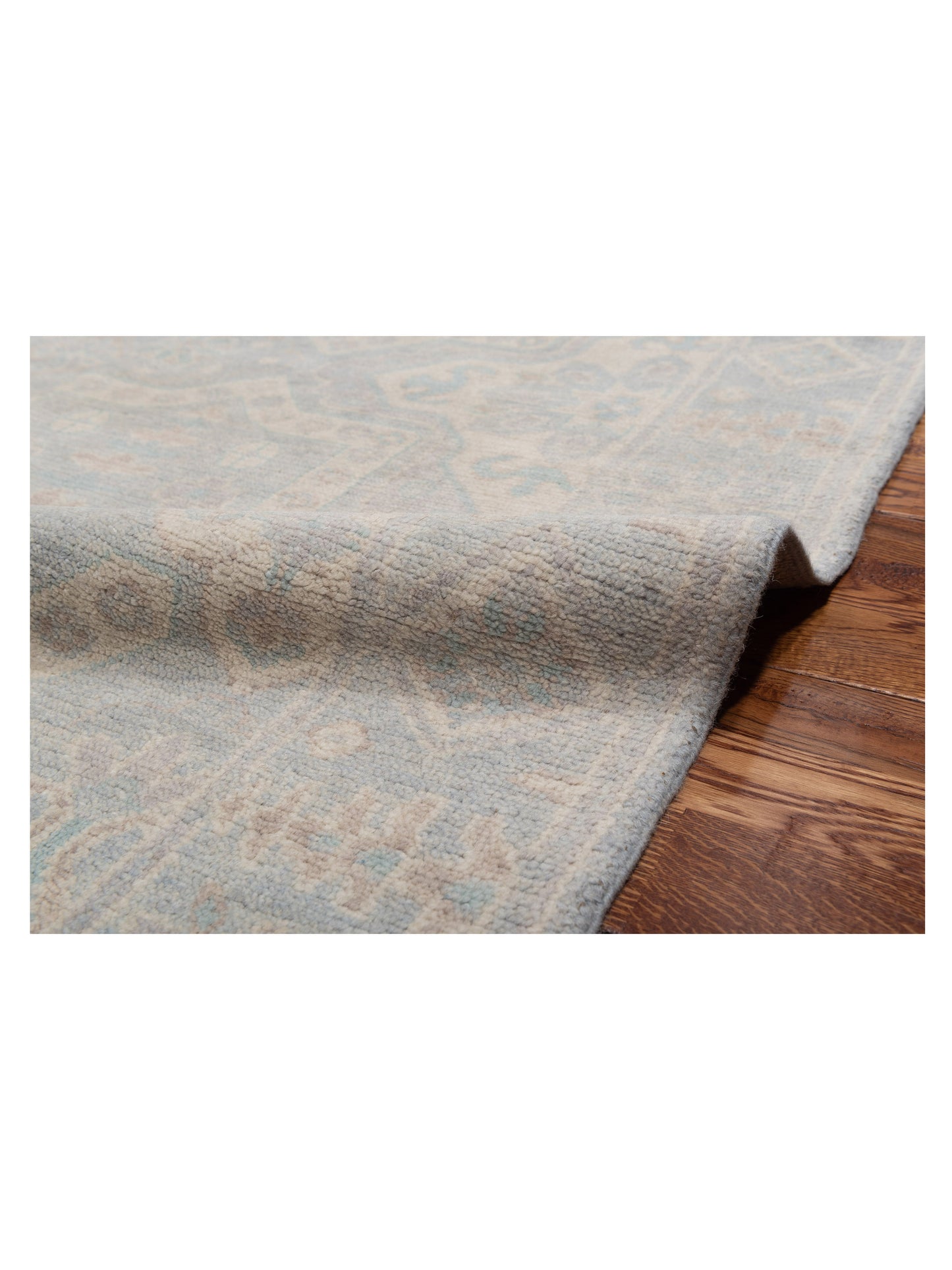 Rajpur Andalusia 125883 Light Gray  Transitional Hand Knotted Rug