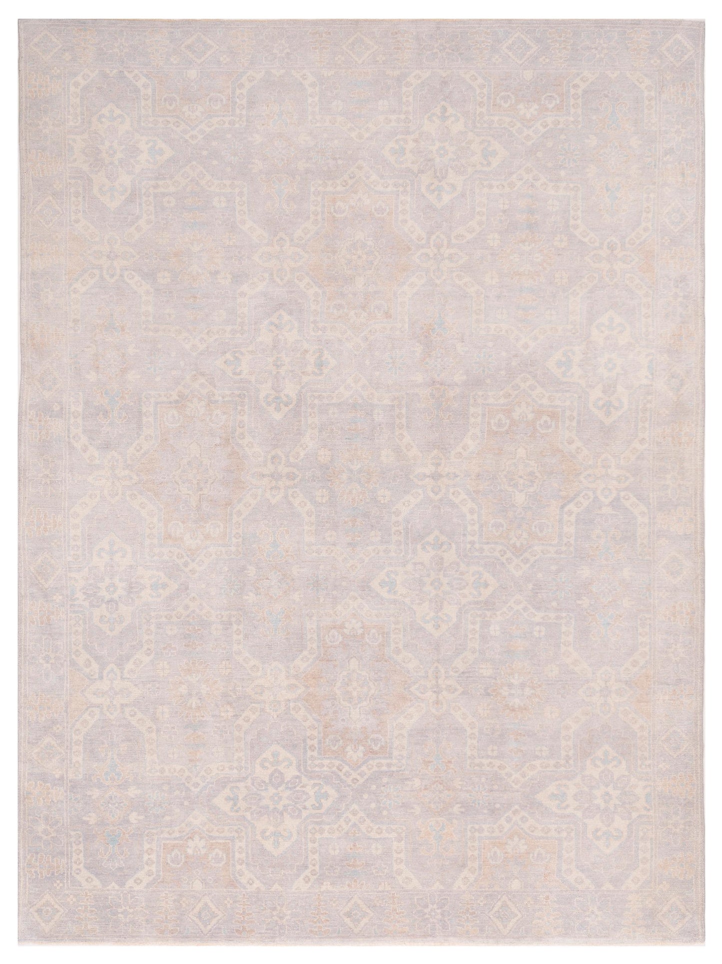 Rajpur Andalusia 125885 Gray Transitional Hand Knotted Rug