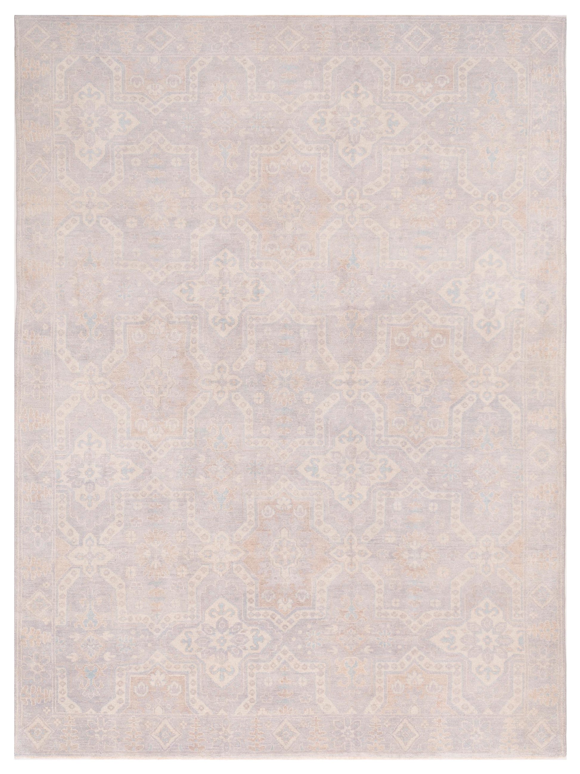 Rajpur Andalusia 125885 Gray Transitional Hand Knotted Rug