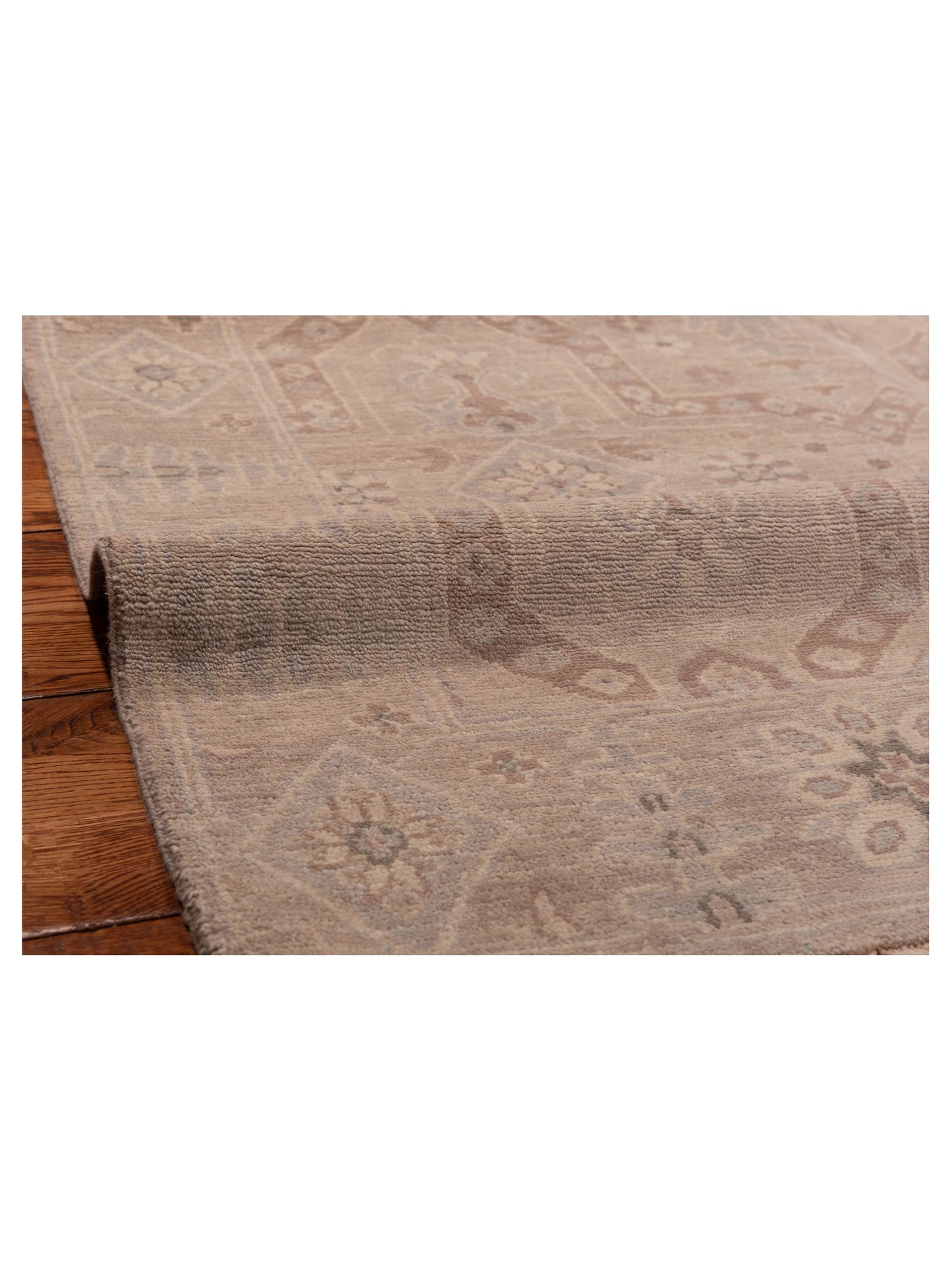 Rajpur Andalusia 125886 Light Brown  Transitional Hand Knotted Rug