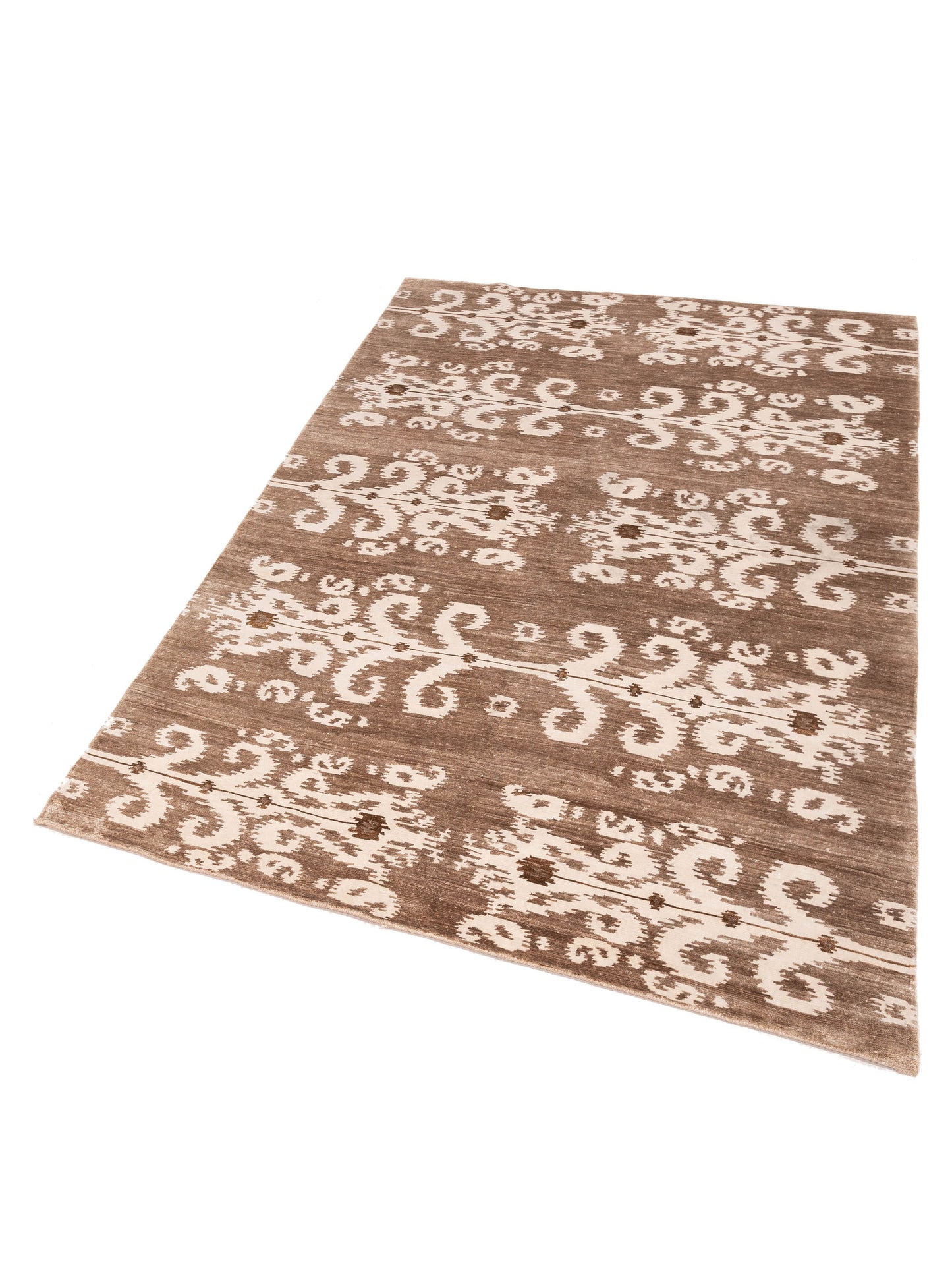 Siena Tibetino 126593 Brown  Contemporary Hand Knotted Rug