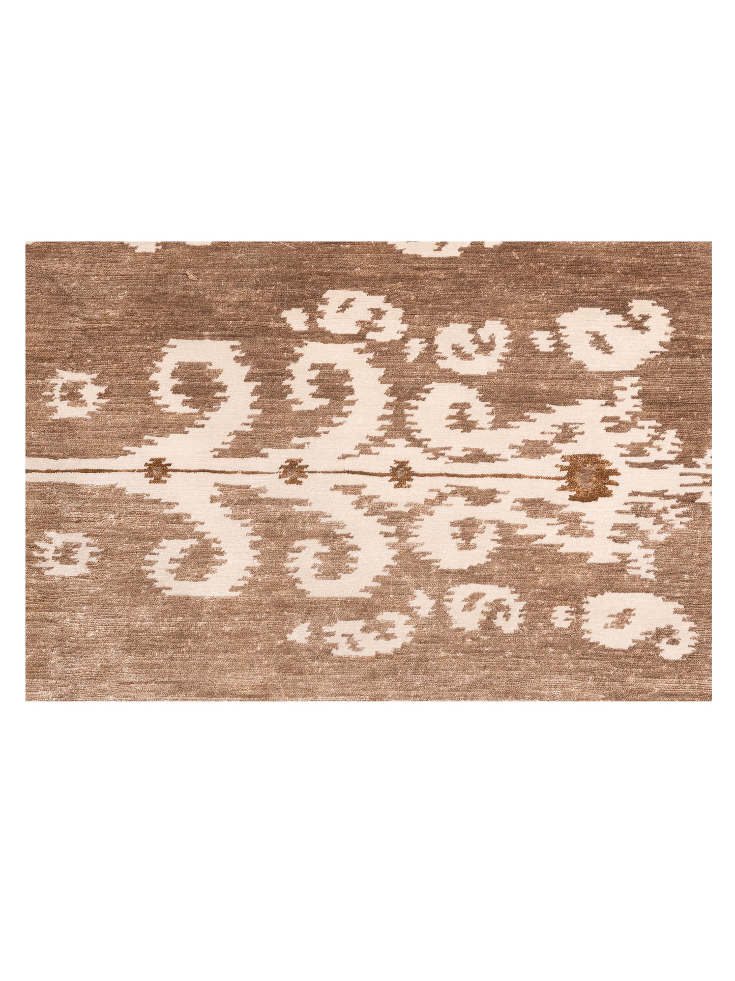 Siena Tibetino 126593 Brown  Contemporary Hand Knotted Rug